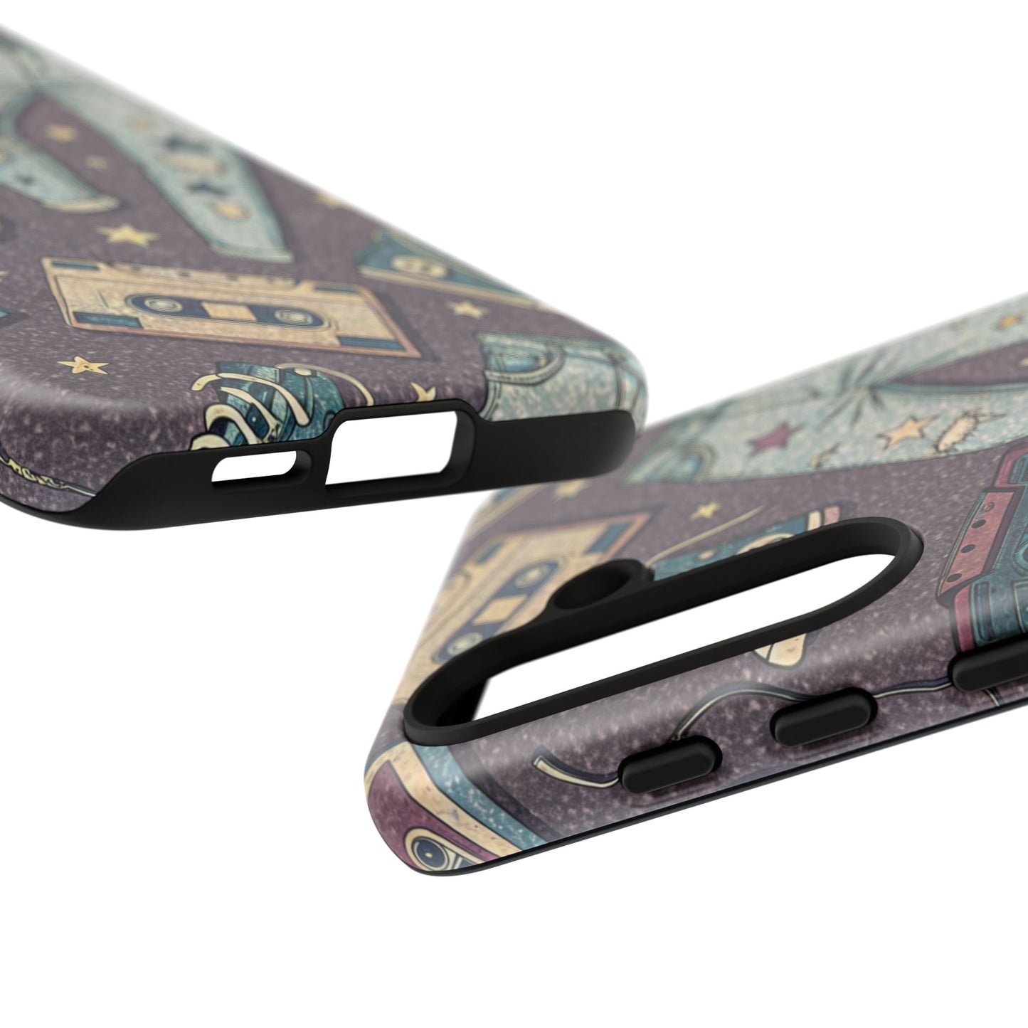 90s Cassette Collage Samsung Tough Phone Case