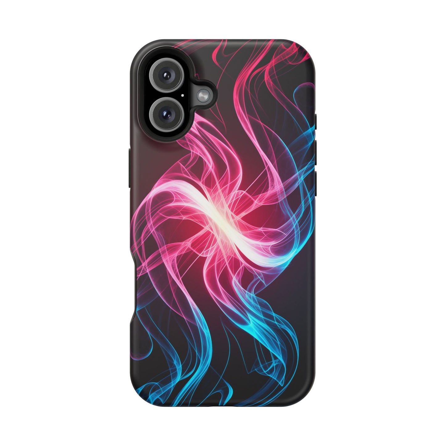 Red White and Blue Swirl Design iPhone Tough Case