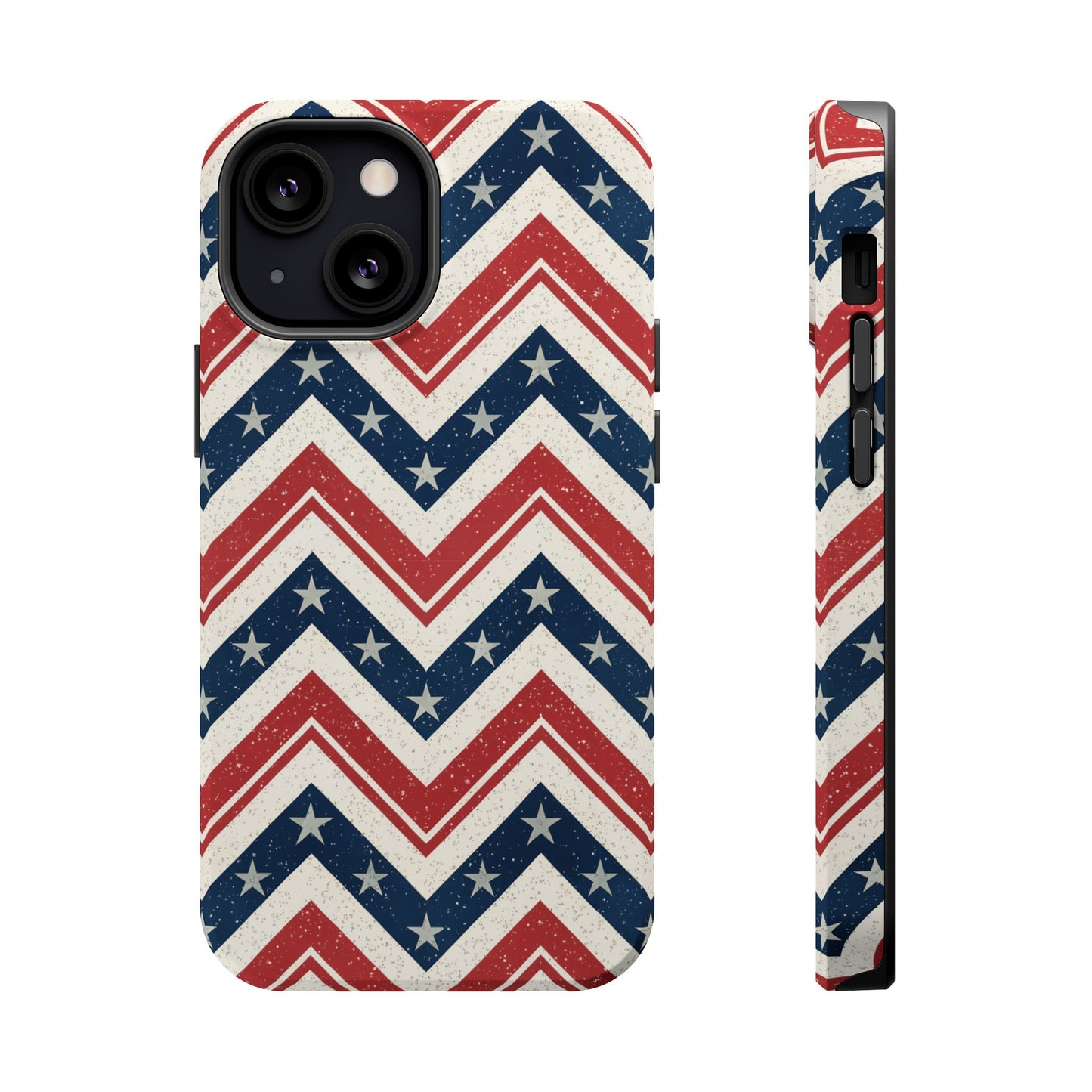 Vintage Patriotic Design iPhone Tough Case