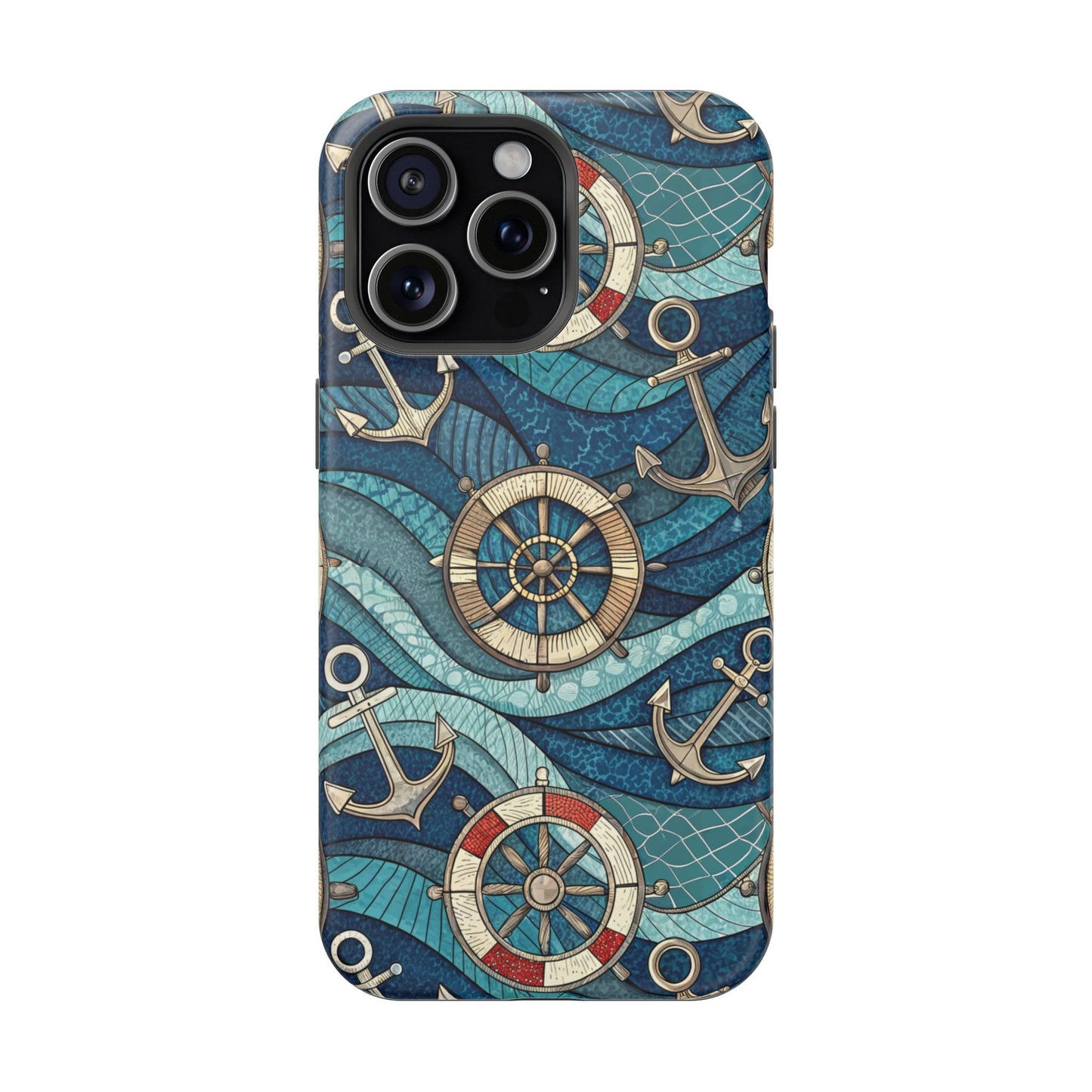 Fun Nautical Theme iPhone Tough Case