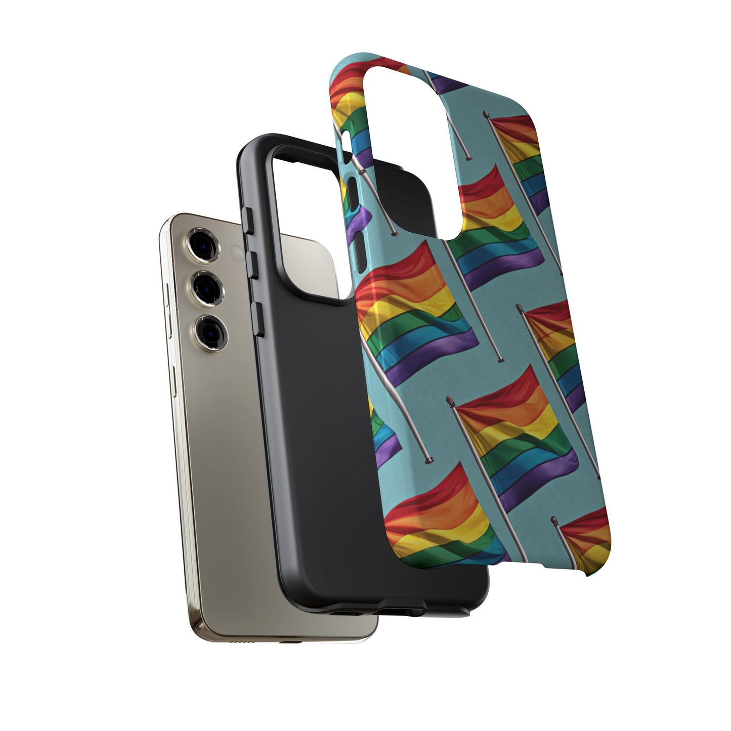 Celebrate Pride Flag Samsung Tough Case
