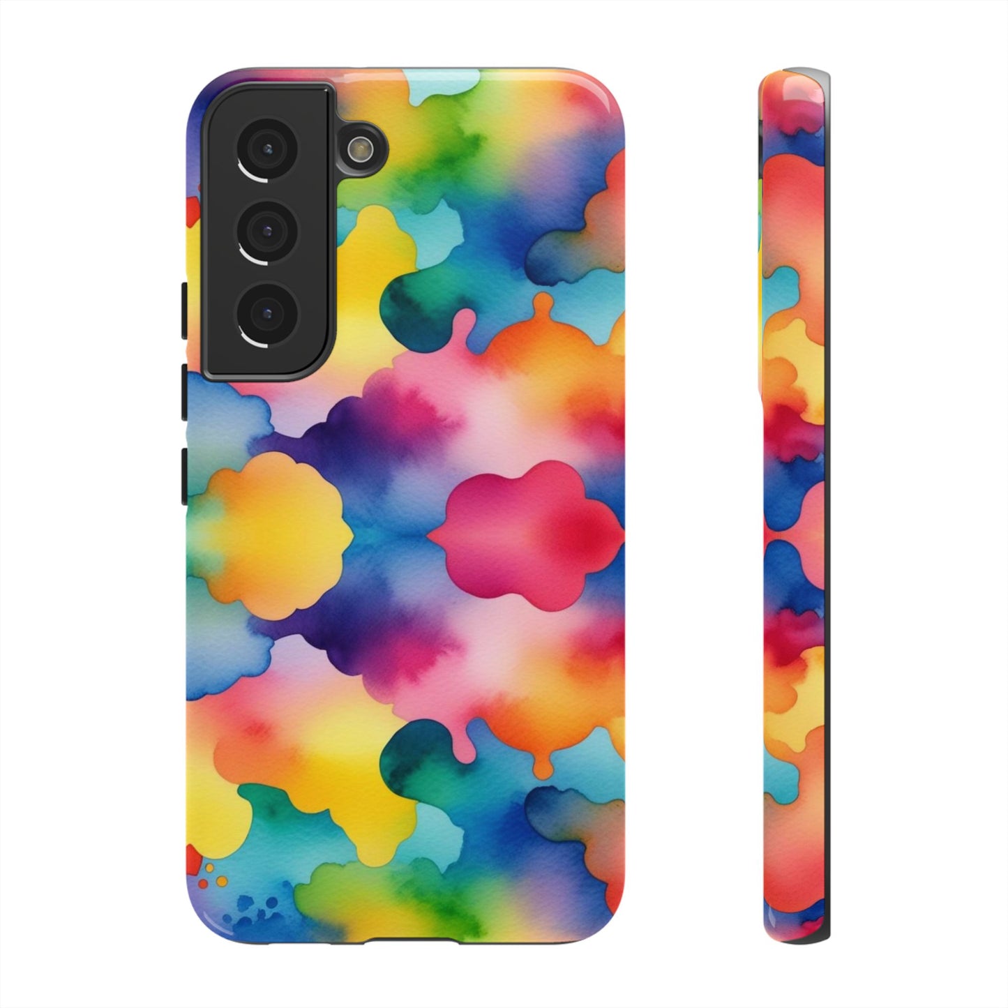 Rainbow Watercolor Samsung Tough Case