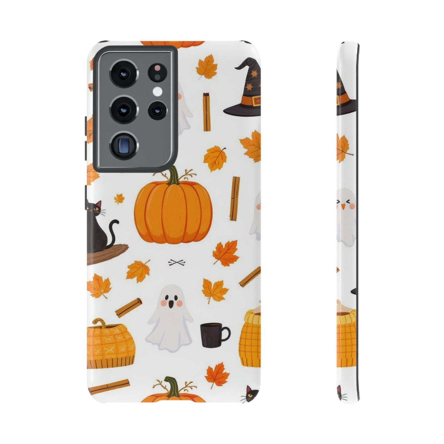 Pumpkins and Ghosts Samsung Tough Cases