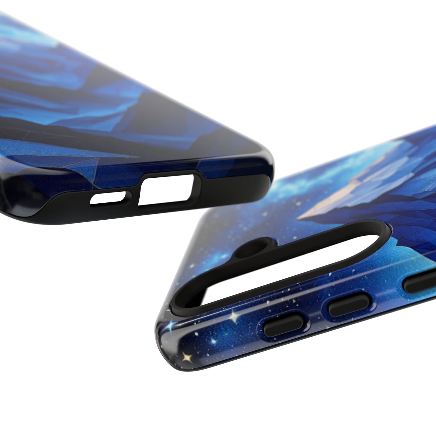 Blue Mountain Design Samsung Phone Case