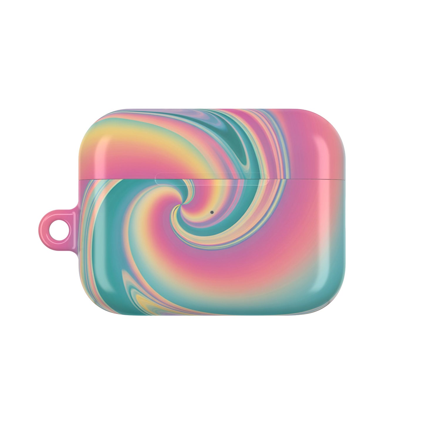 Cotton Candy Rainbow Swirl AirPod Case