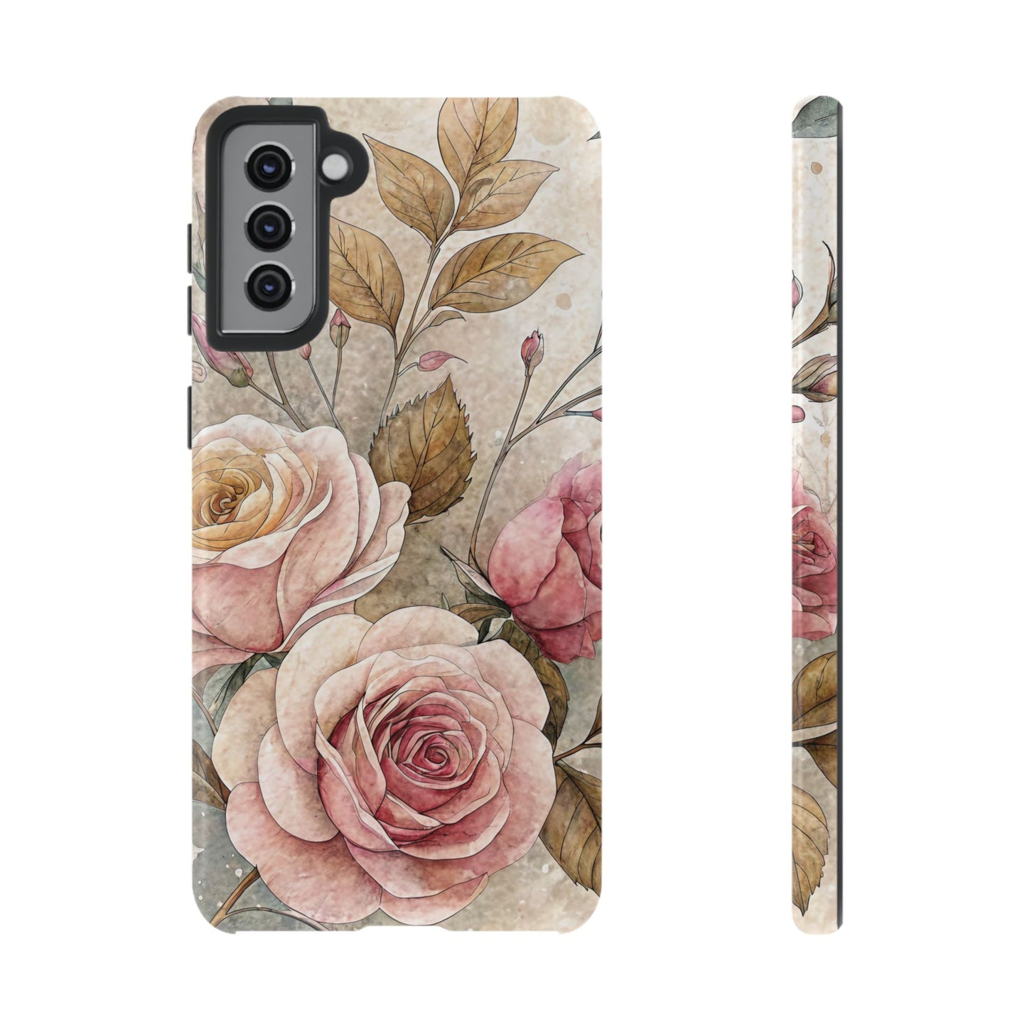 Vintage Rose Samsung Phone Case
