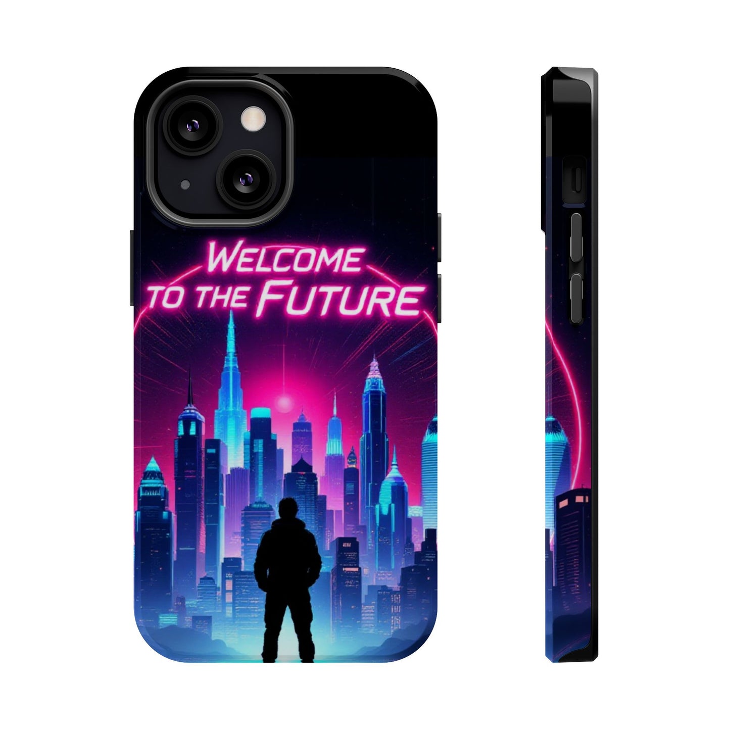 Welcome to the Future Graphic Tough iPhone Case