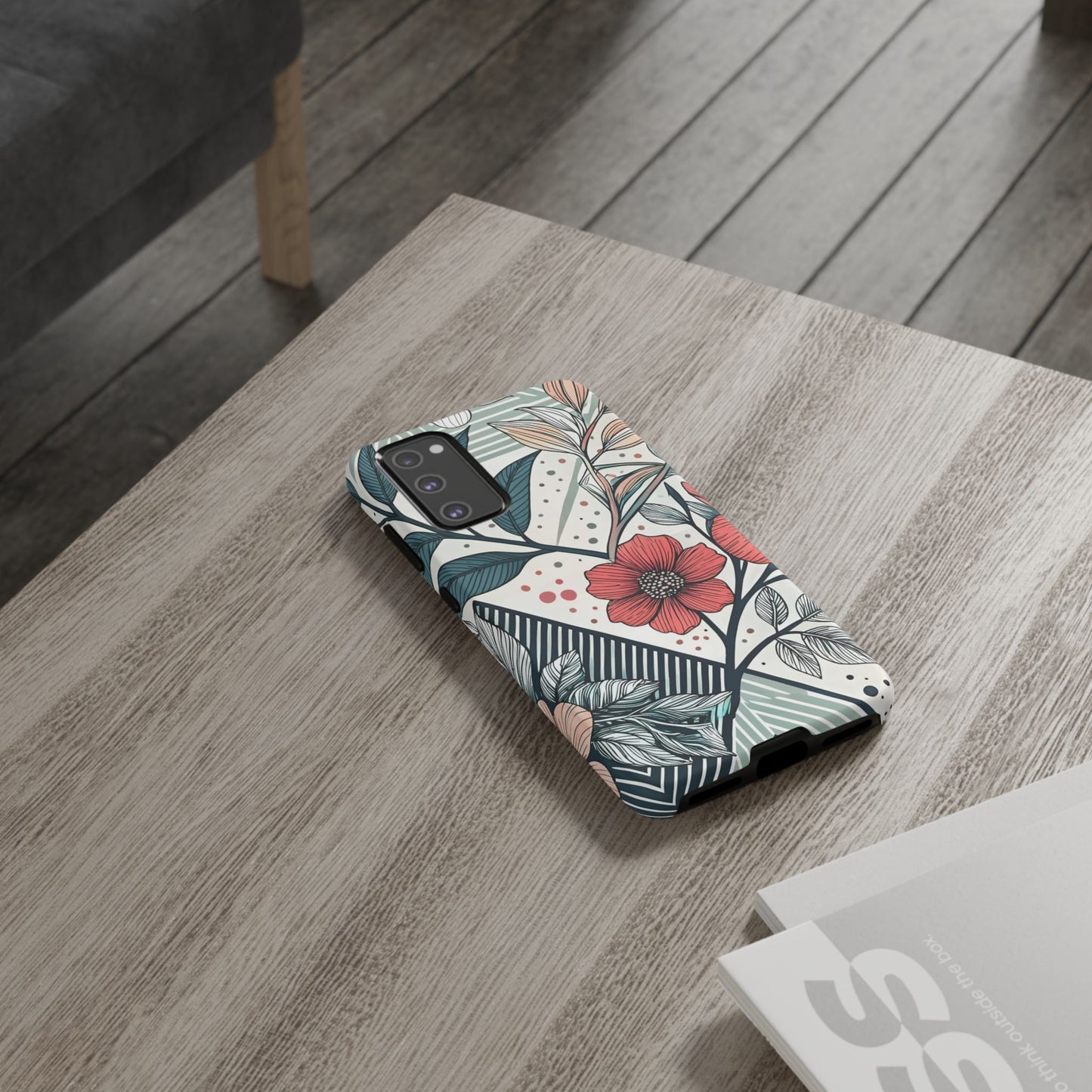 Geometric Flower Samsung Case