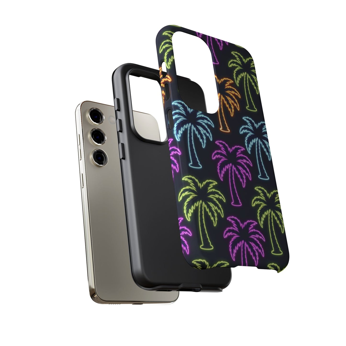 Neon Palm Trees Phone Case