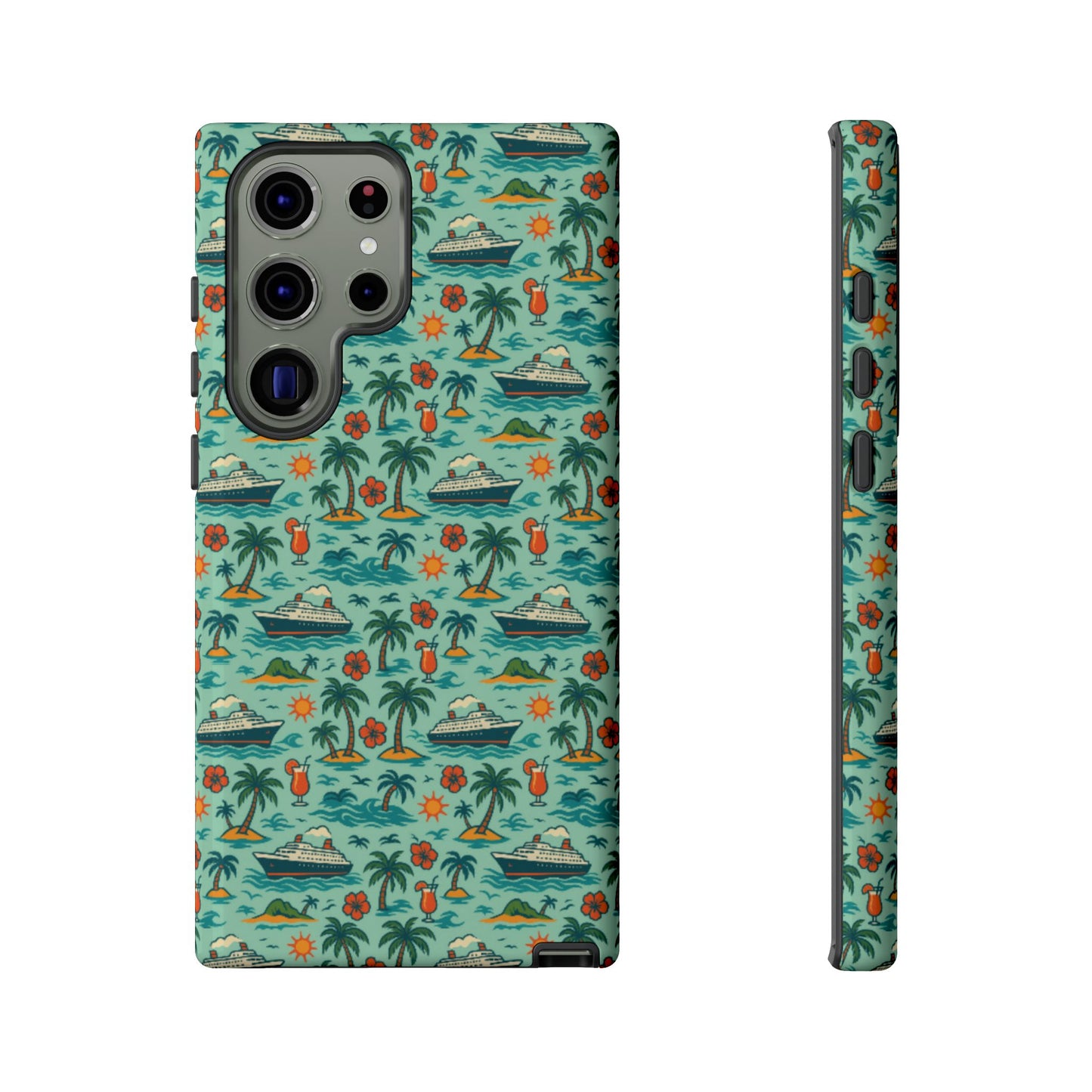 Tropical Cruise Design Samsung Phone Case