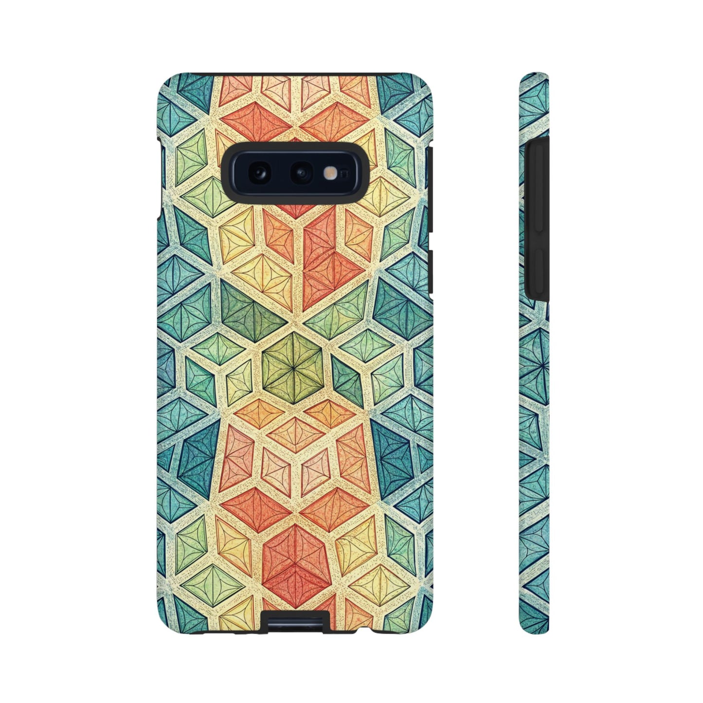 Colorful Fractal Samsung Tough Cases