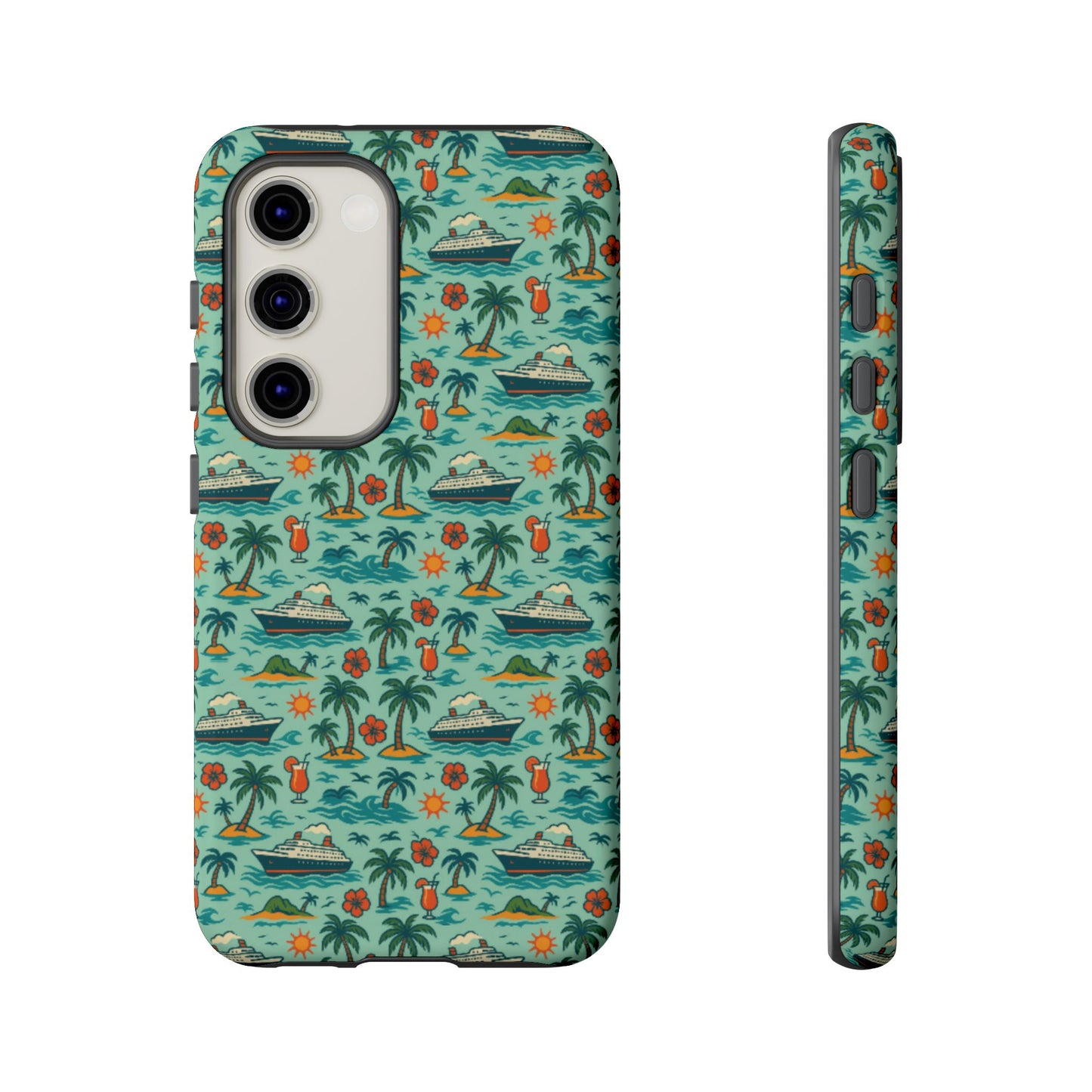 Tropical Cruise Design Samsung Phone Case