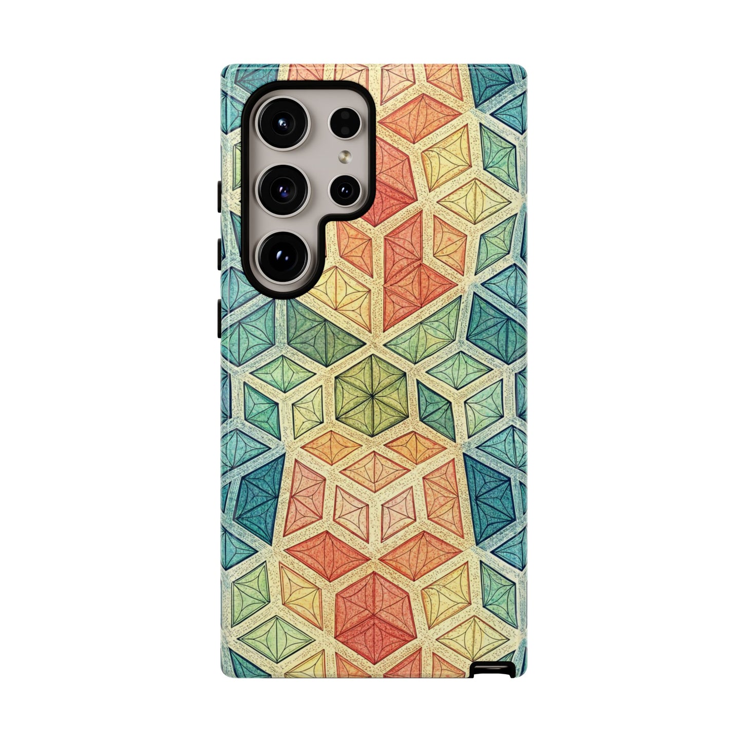 Colorful Fractal Samsung Tough Cases