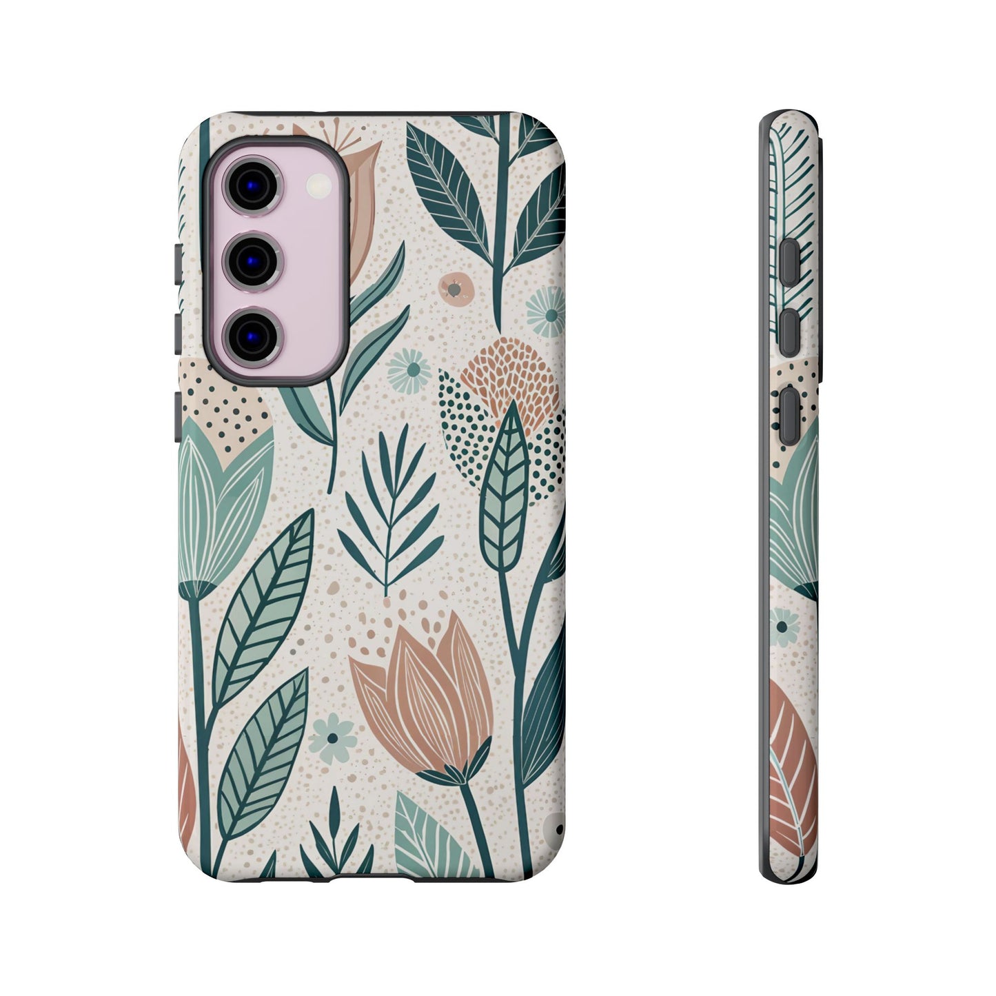 Swedish Inspired Floral Design Samsung Phone Case