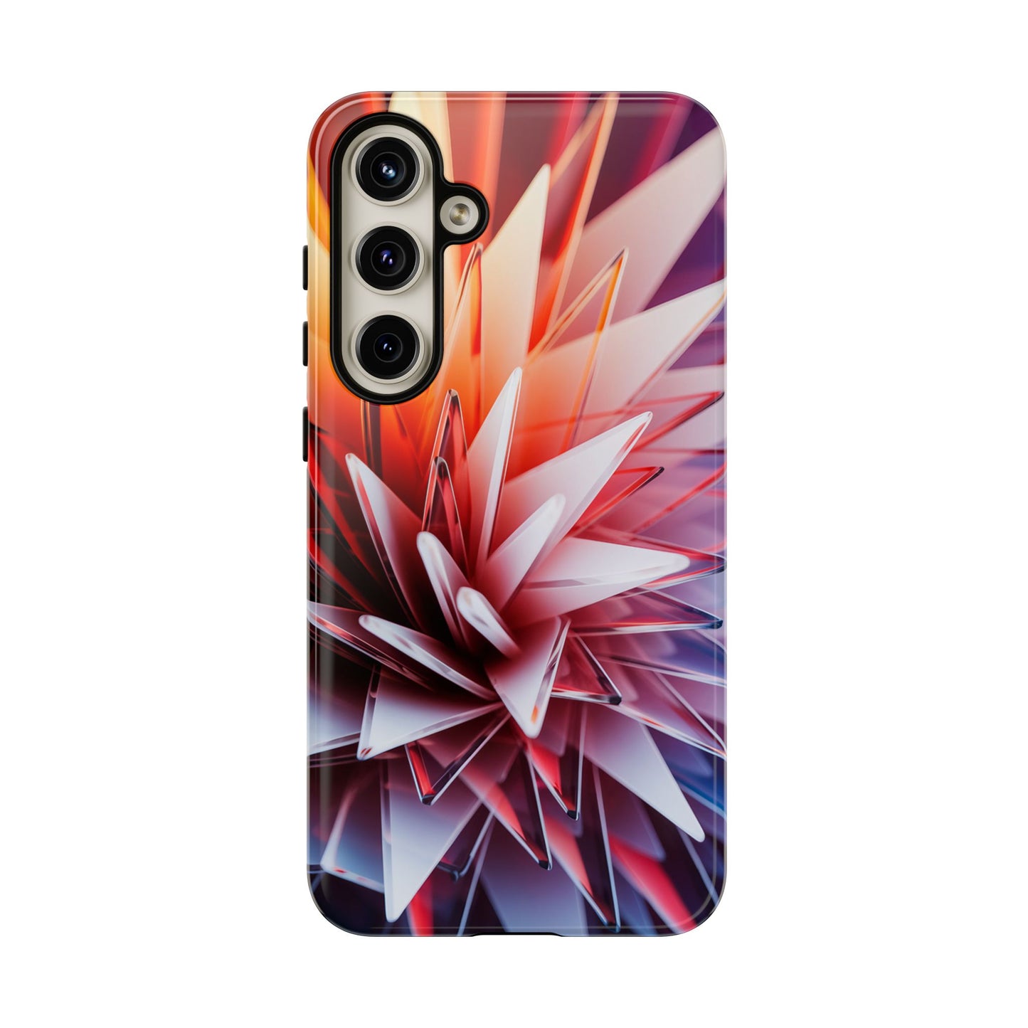 Glass Flower Inspired Tough Cases Samsung Phone Case