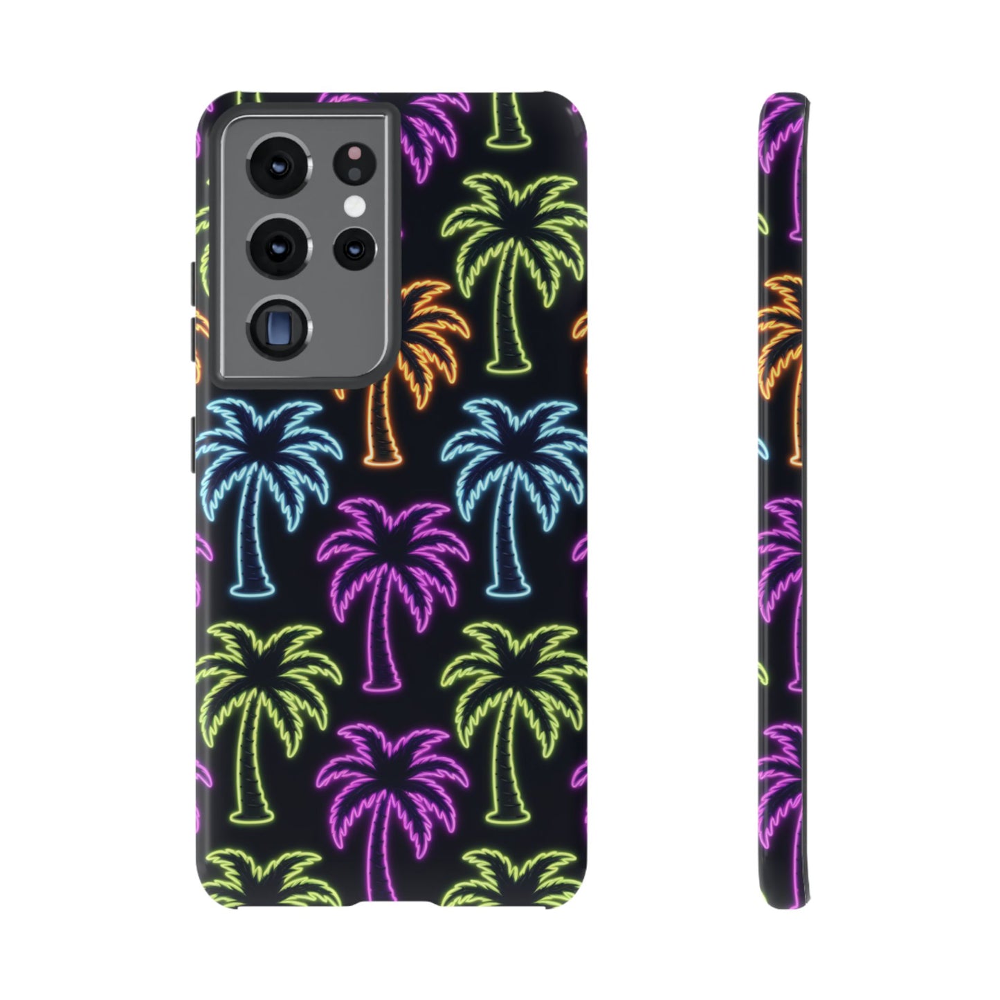 Neon Palm Trees Phone Case