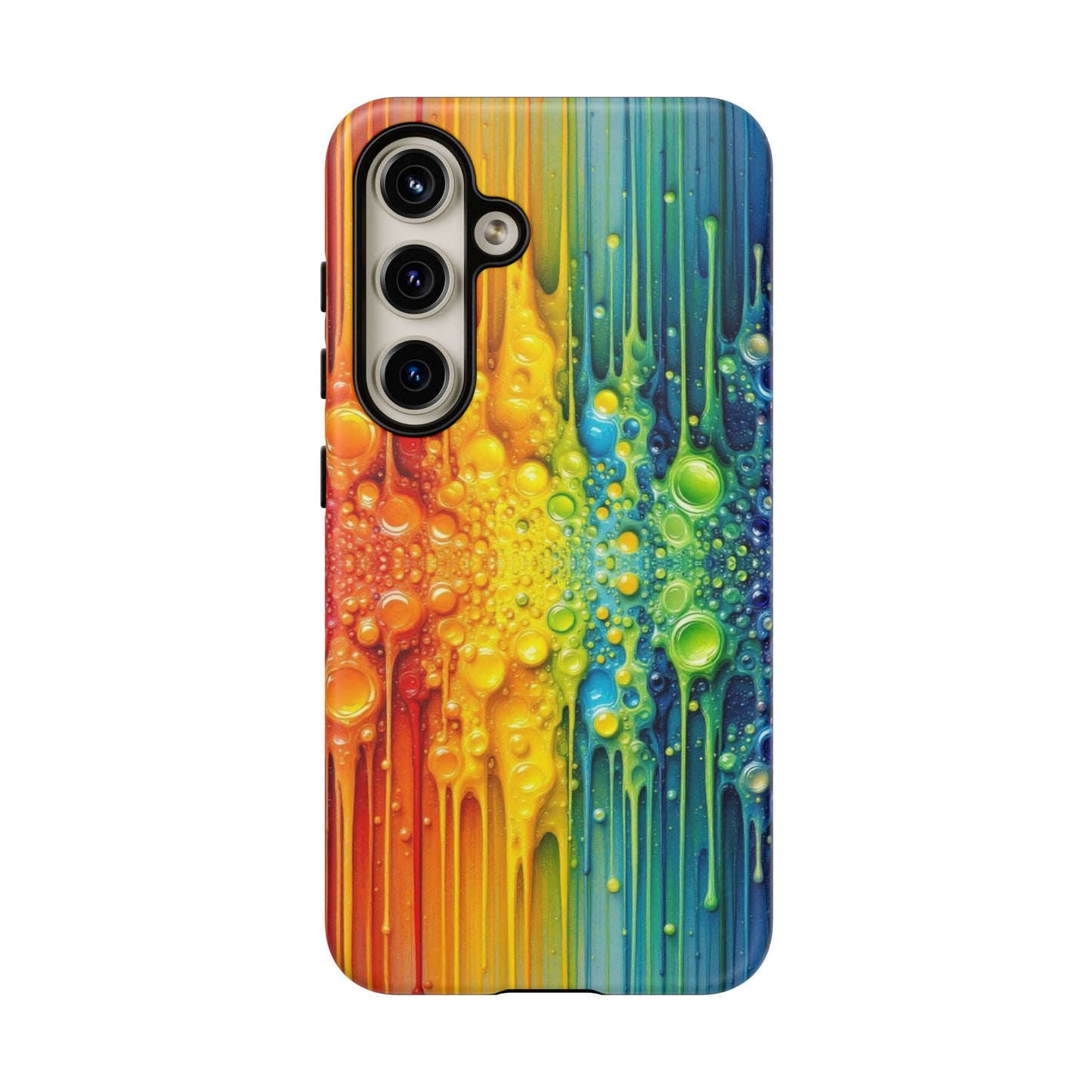 Rainbow Paint Splash Samsung Tough Case