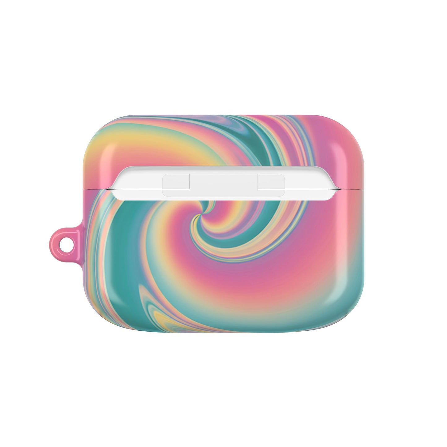 Cotton Candy Rainbow Swirl AirPod Case