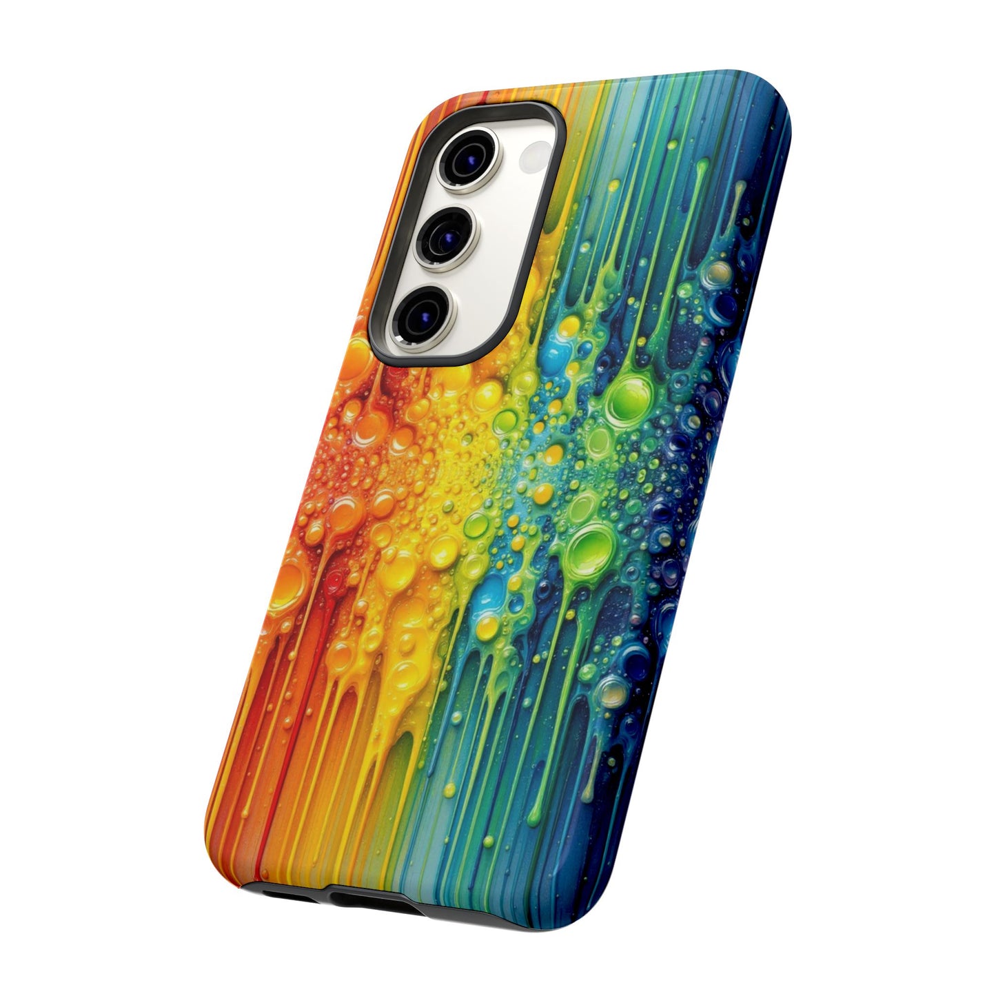 Rainbow Paint Splash Samsung Tough Case