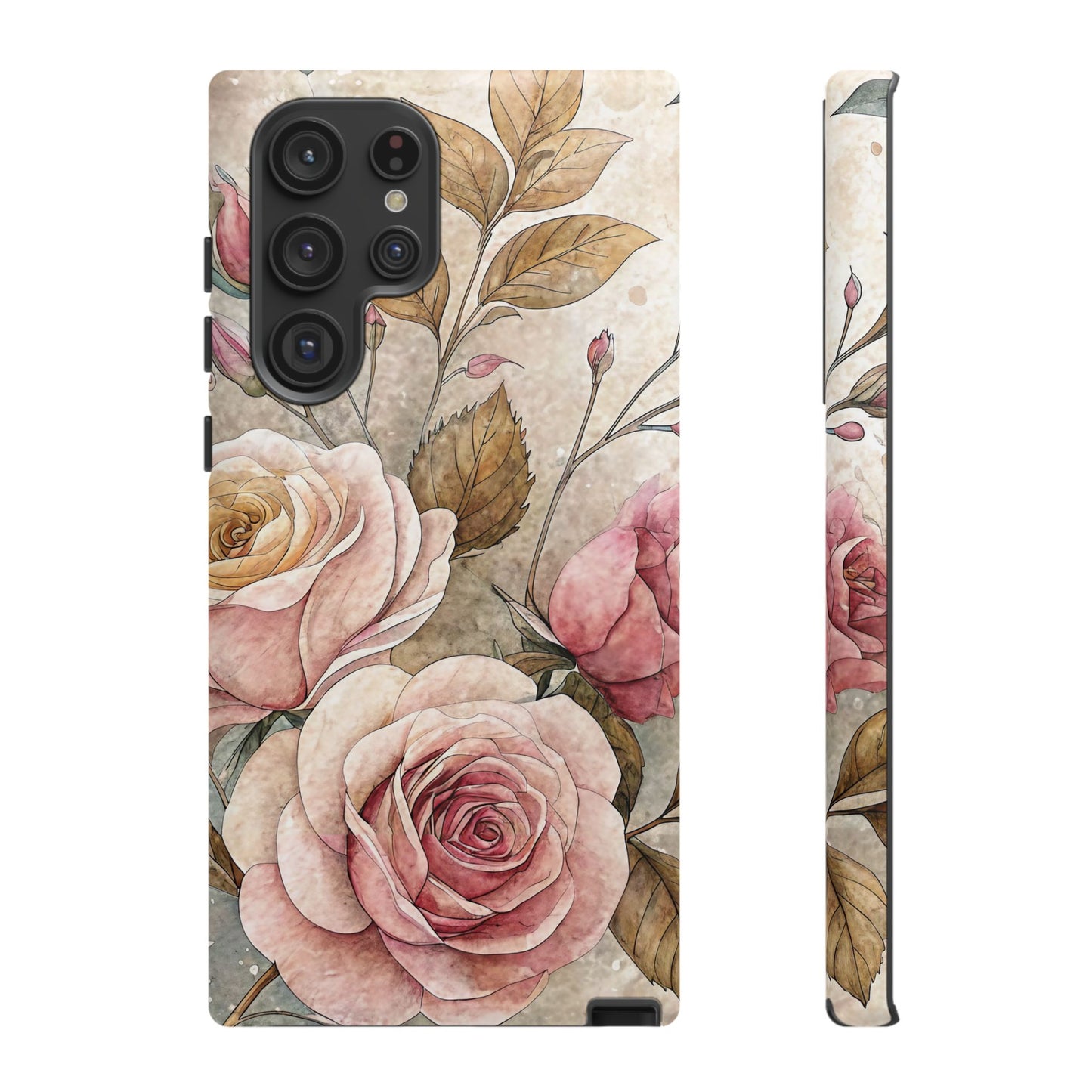 Vintage Rose Samsung Phone Case