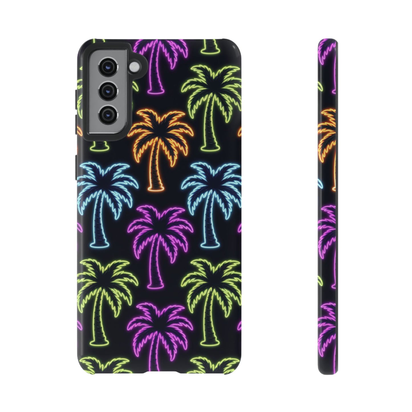 Neon Palm Trees Phone Case