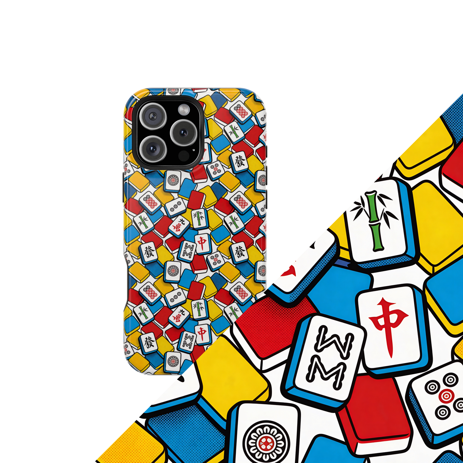 Vibrant Mahjong Design Collection