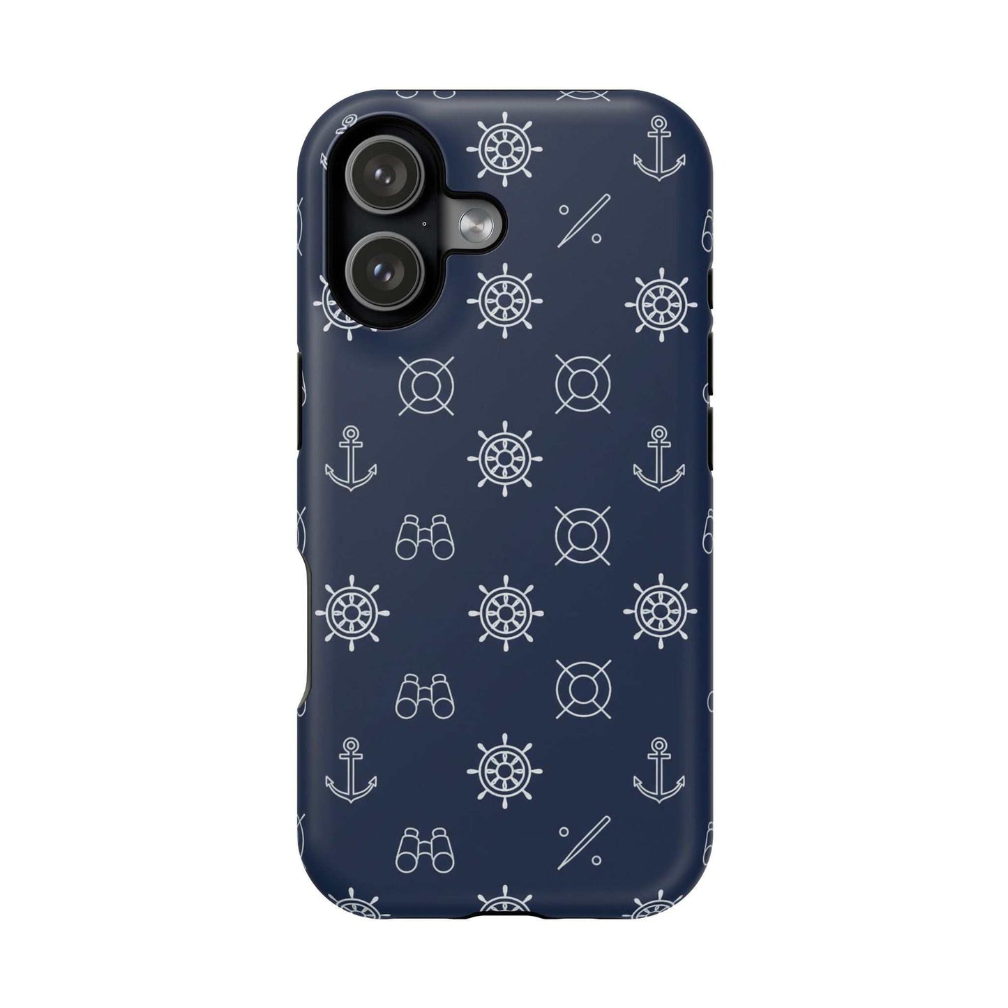 Minimalist Nautical iPhone Case — Magnetic Impact-Resistant Phone Case