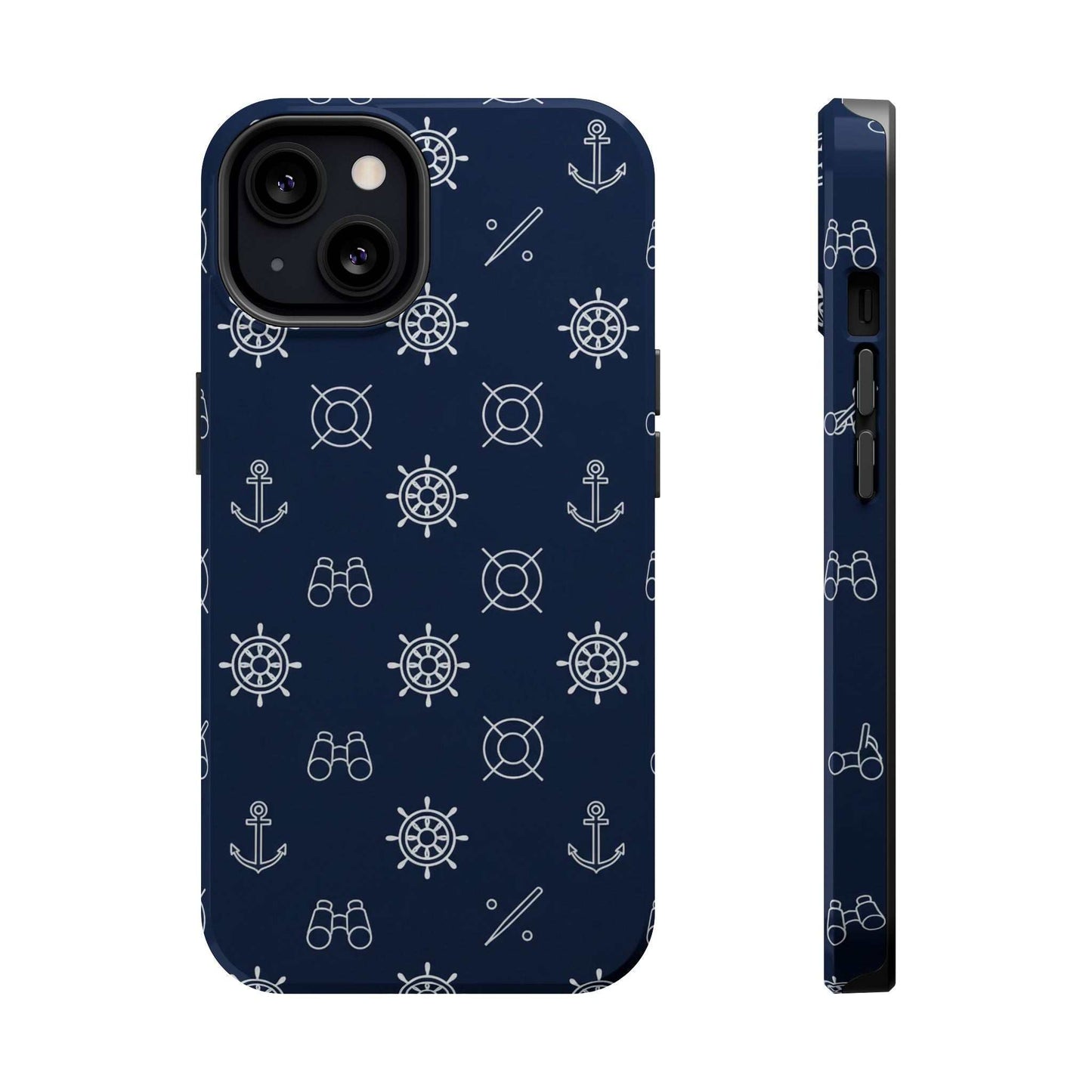 Minimalist Nautical iPhone Case — Magnetic Impact-Resistant Phone Case