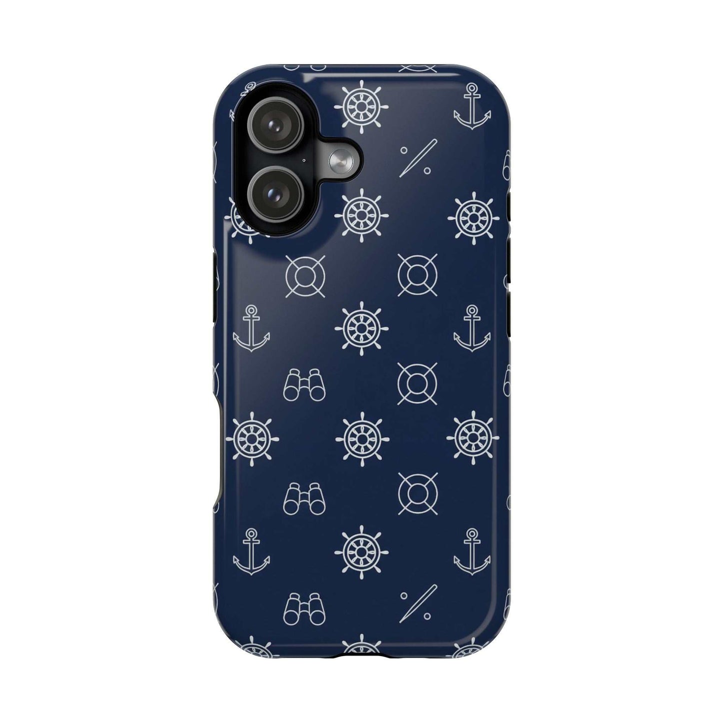 Minimalist Nautical iPhone Case — Magnetic Impact-Resistant Phone Case
