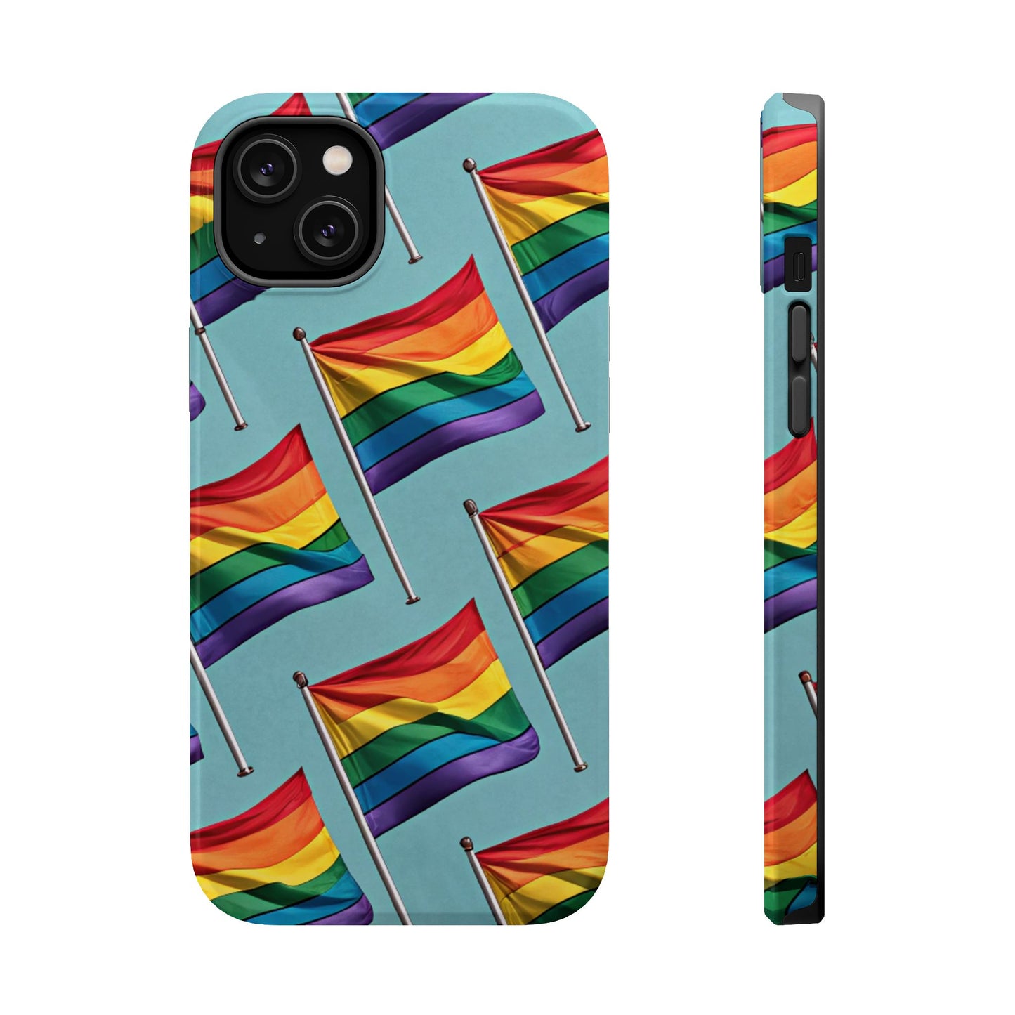 Celebrate Pride Flag iPhone Case
