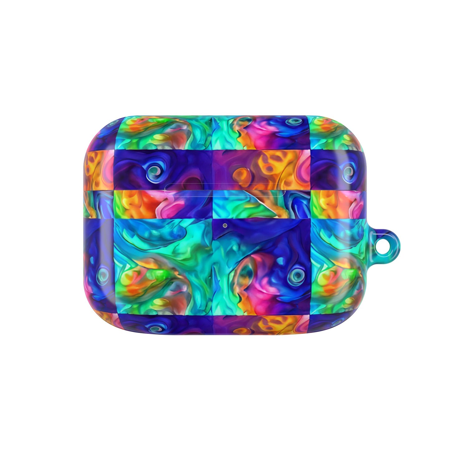 Abalone Swirl AirPod Case — Glowing Shell Protective Cover
