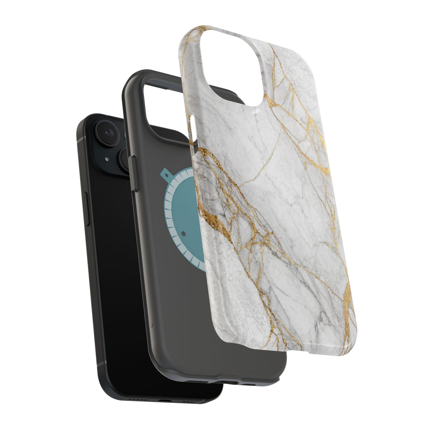 Golden Marble iPhone Tough Case