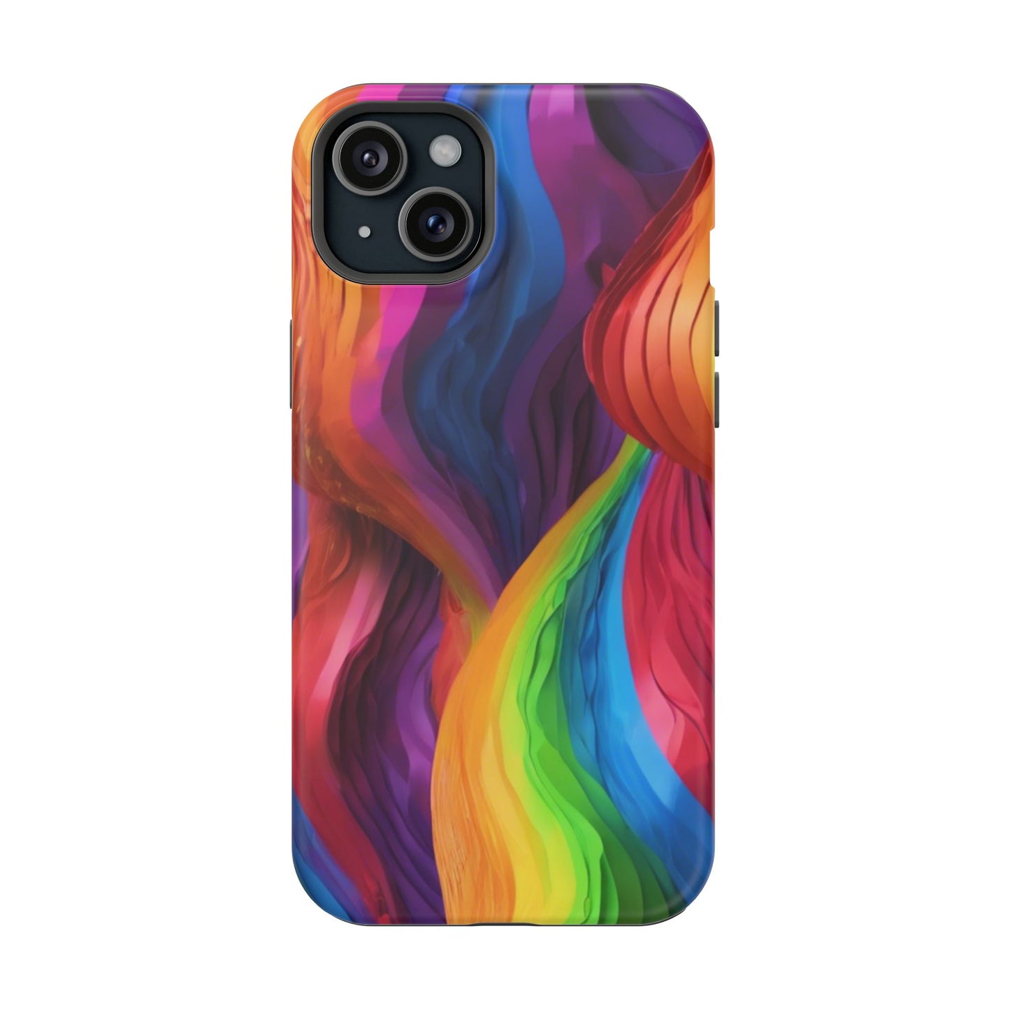 Rainbow Waterfall iPhone Tough Case