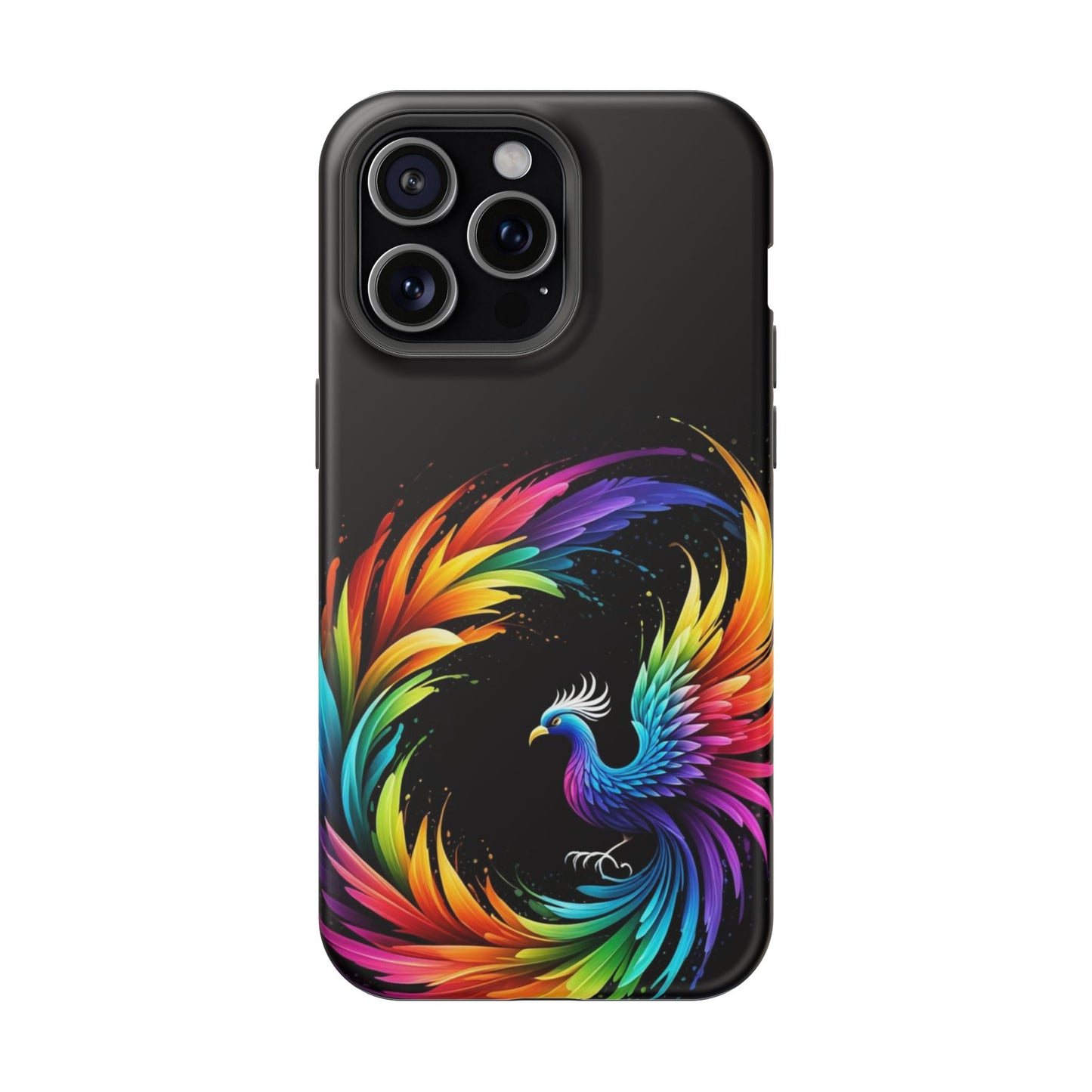 Rainbow Phoenix Design iPhone Tough Case