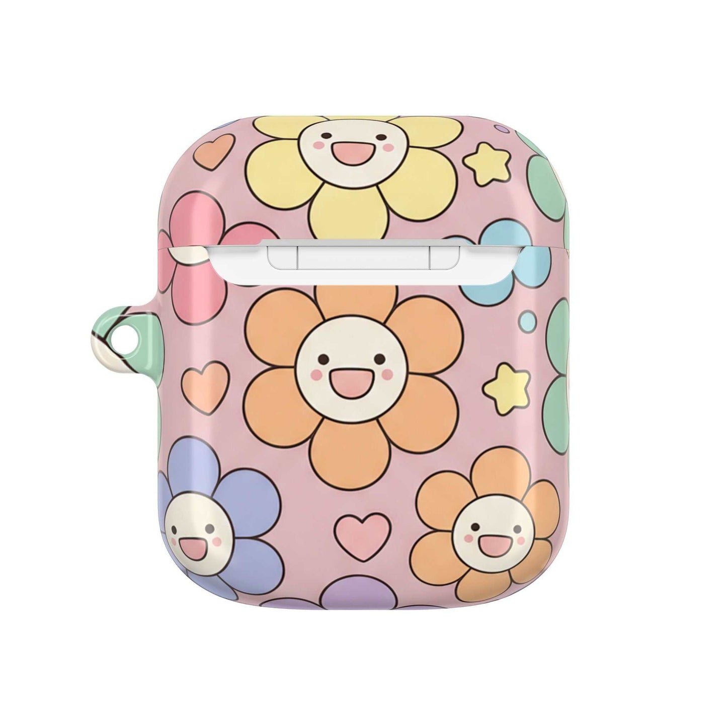 Happy Flower AirPod Case — Cute Floral Protective AirPod Cover