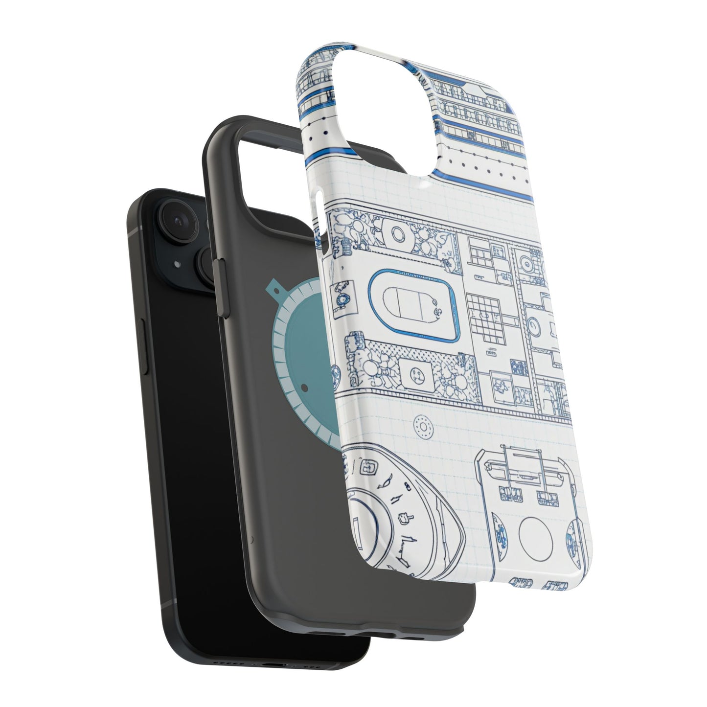 Cruise Ship Design Inspired iPhone Tough Case