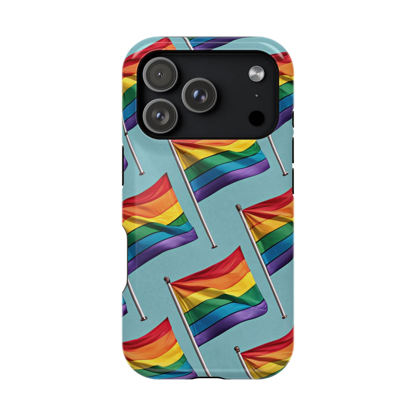 Celebrate Pride Flag iPhone Case