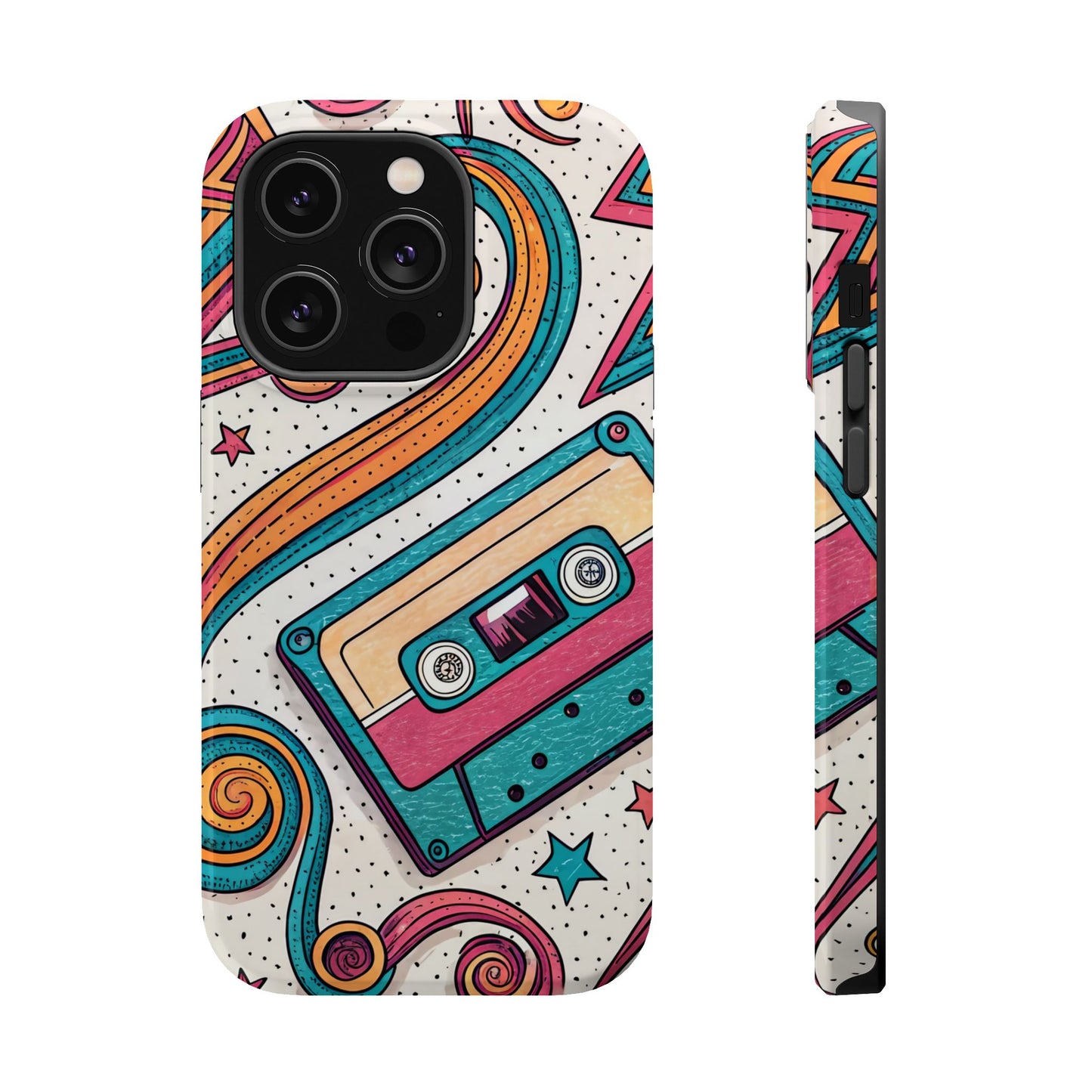 Retro Cassette Design iPhone Tough Case
