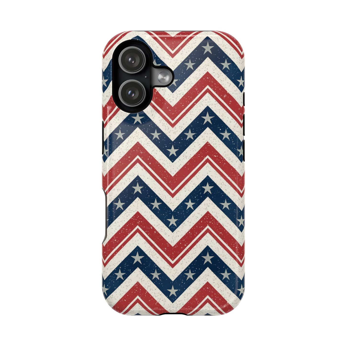 Vintage Patriotic Design iPhone Tough Case