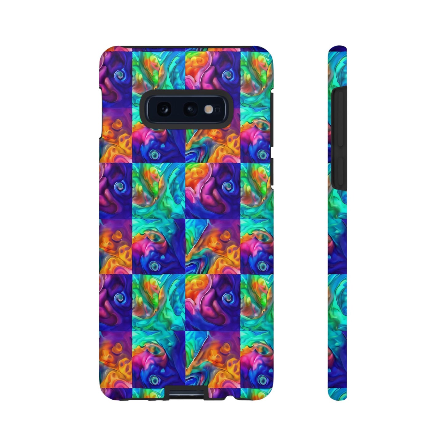 Abalone Swirl Samsung Phone Case — Glowing Shell Design