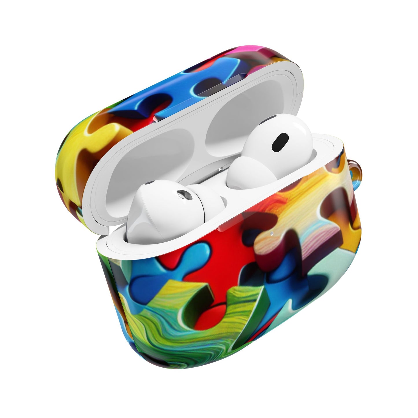 Rainbow Puzzle AirPod Case