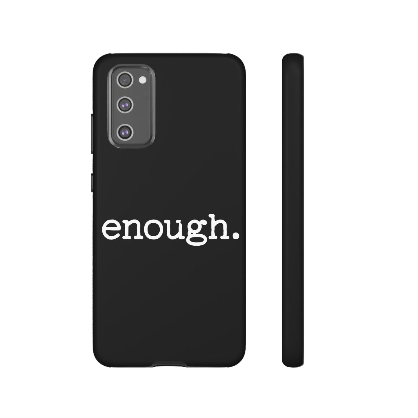 enough. Protest Inspired Tough Case for Samsung Phones