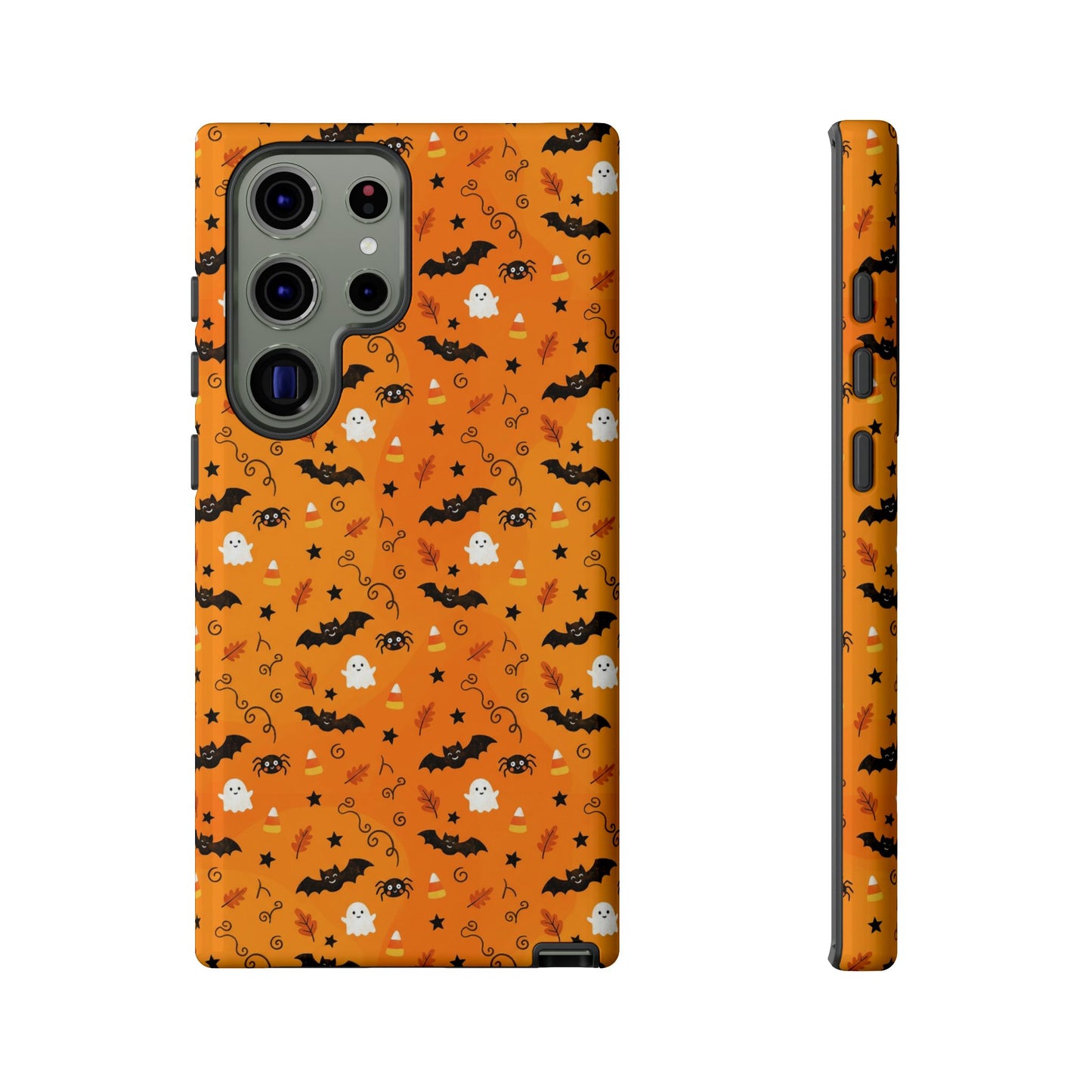 Boo-tiful Halloween Bat & Ghost Tough Phone Case