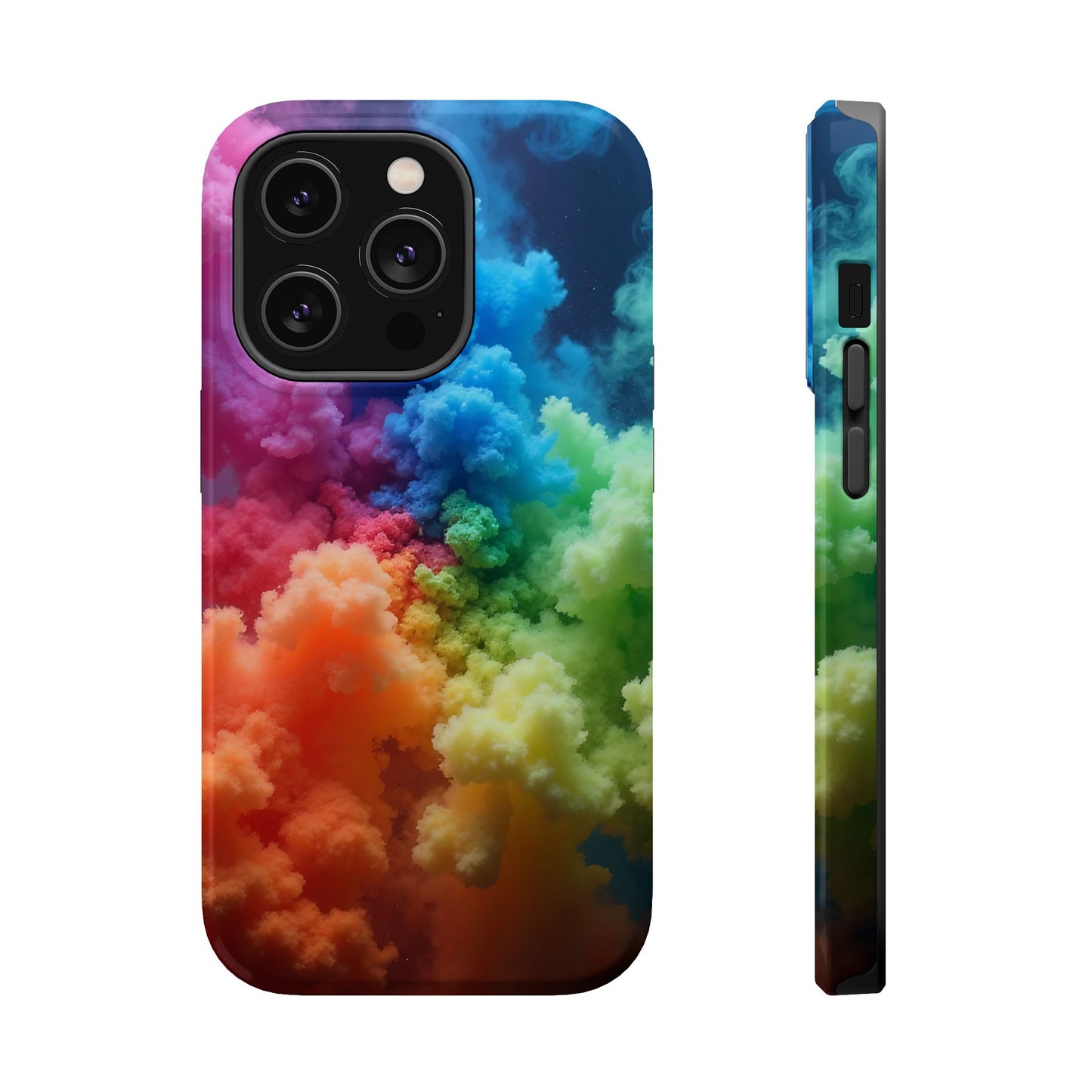 Rainbow Mist Tough Magnetic iPhone Case