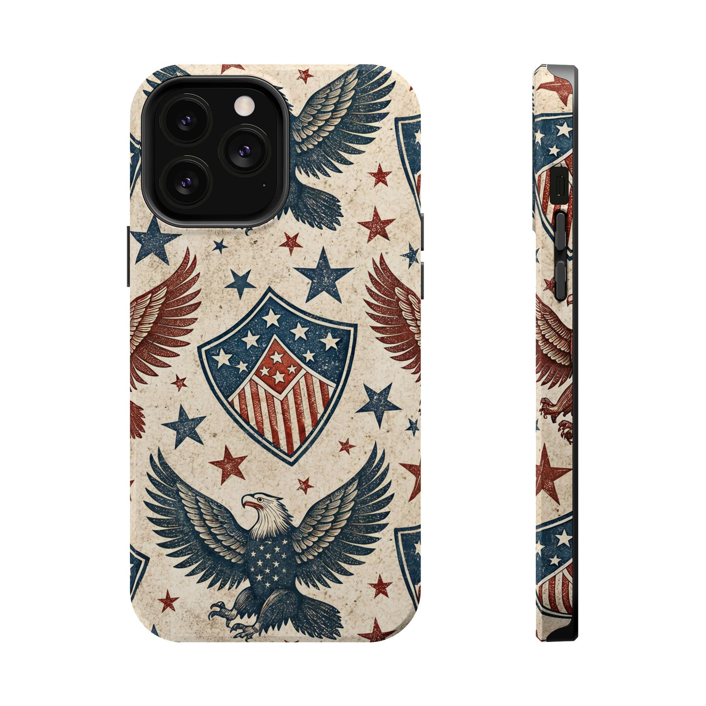 Vintage American Pride iPhone Tough Case