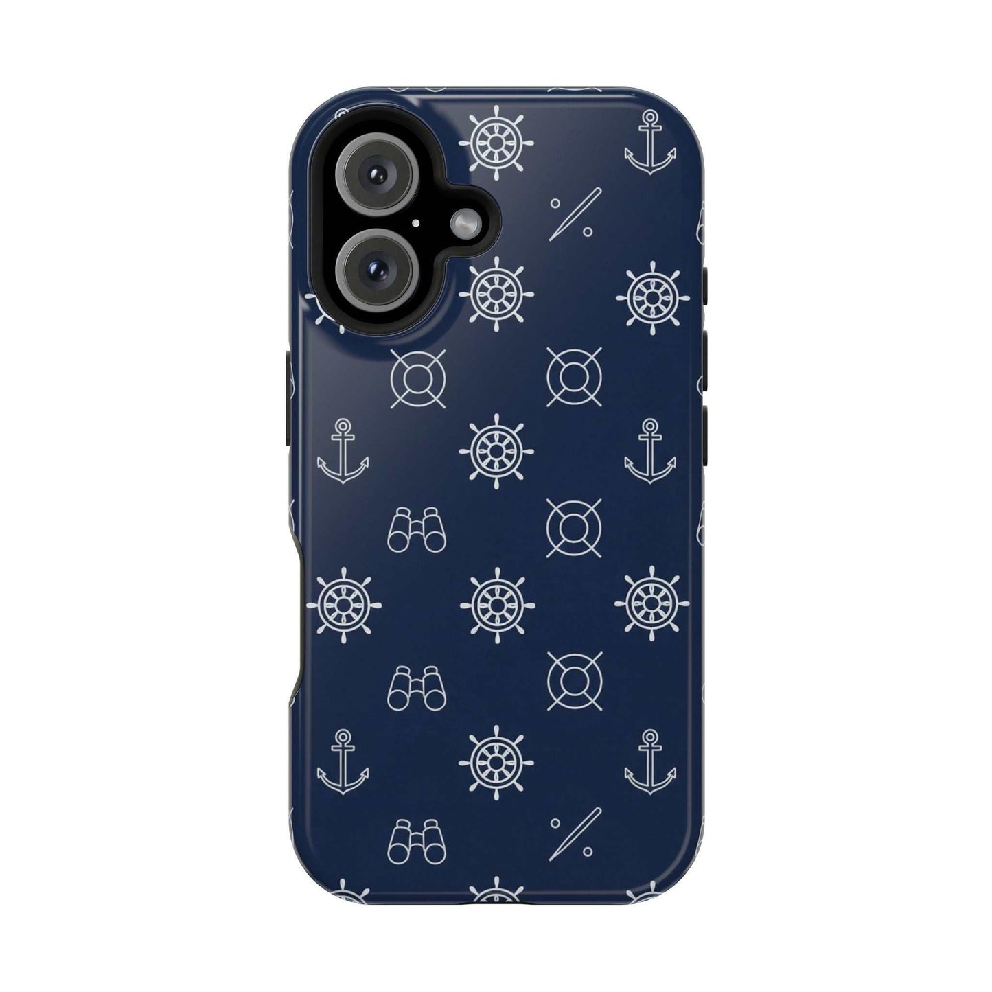 Minimalist Nautical iPhone Case — Magnetic Impact-Resistant Phone Case
