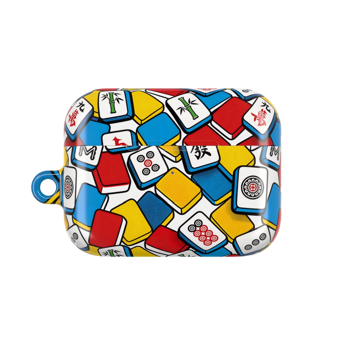 Vibrant Mahjong AirPod Case — Colorful Mahjong Tile Protective Case