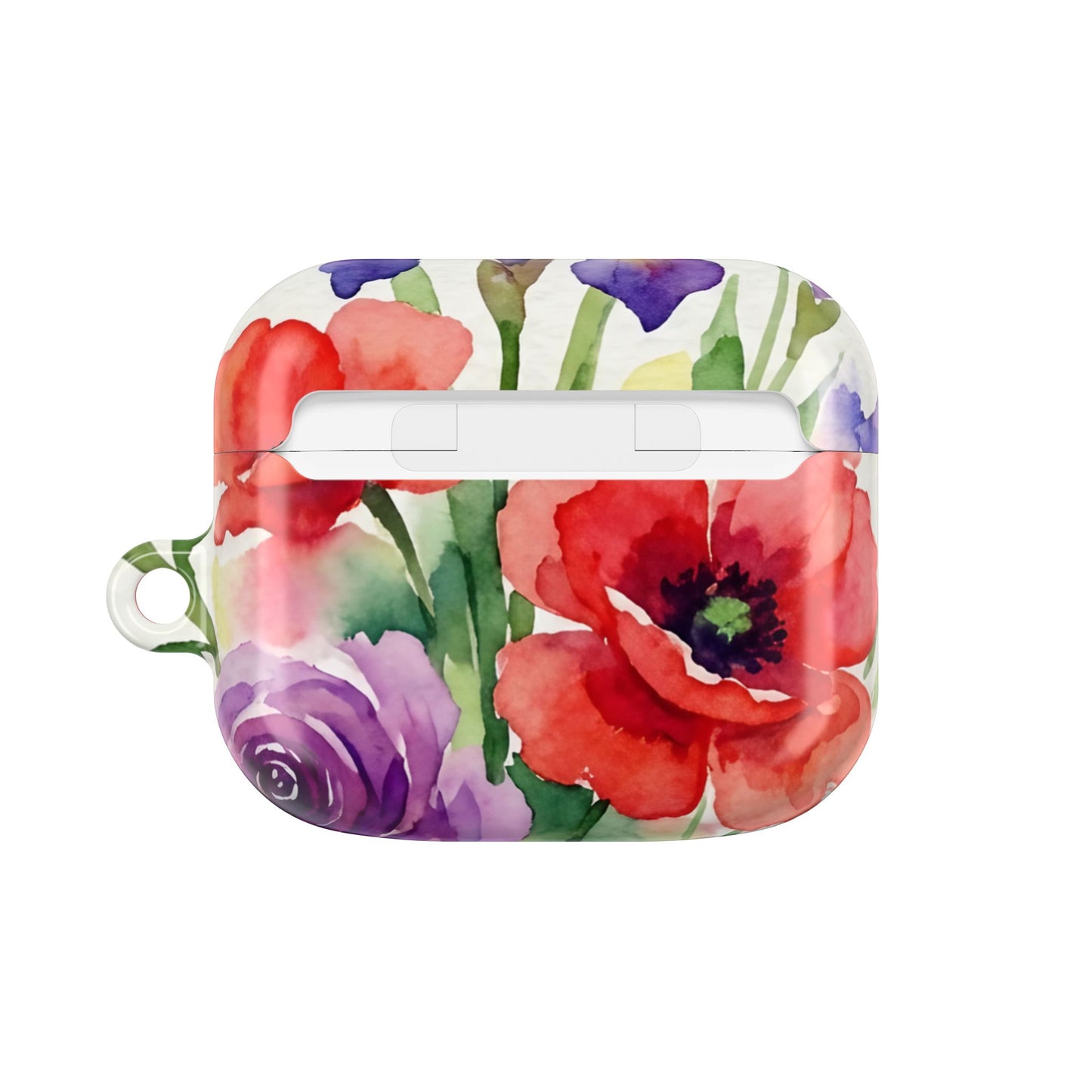Watercolor Bouquet AirPod Case — Floral Protective Earbud Cover