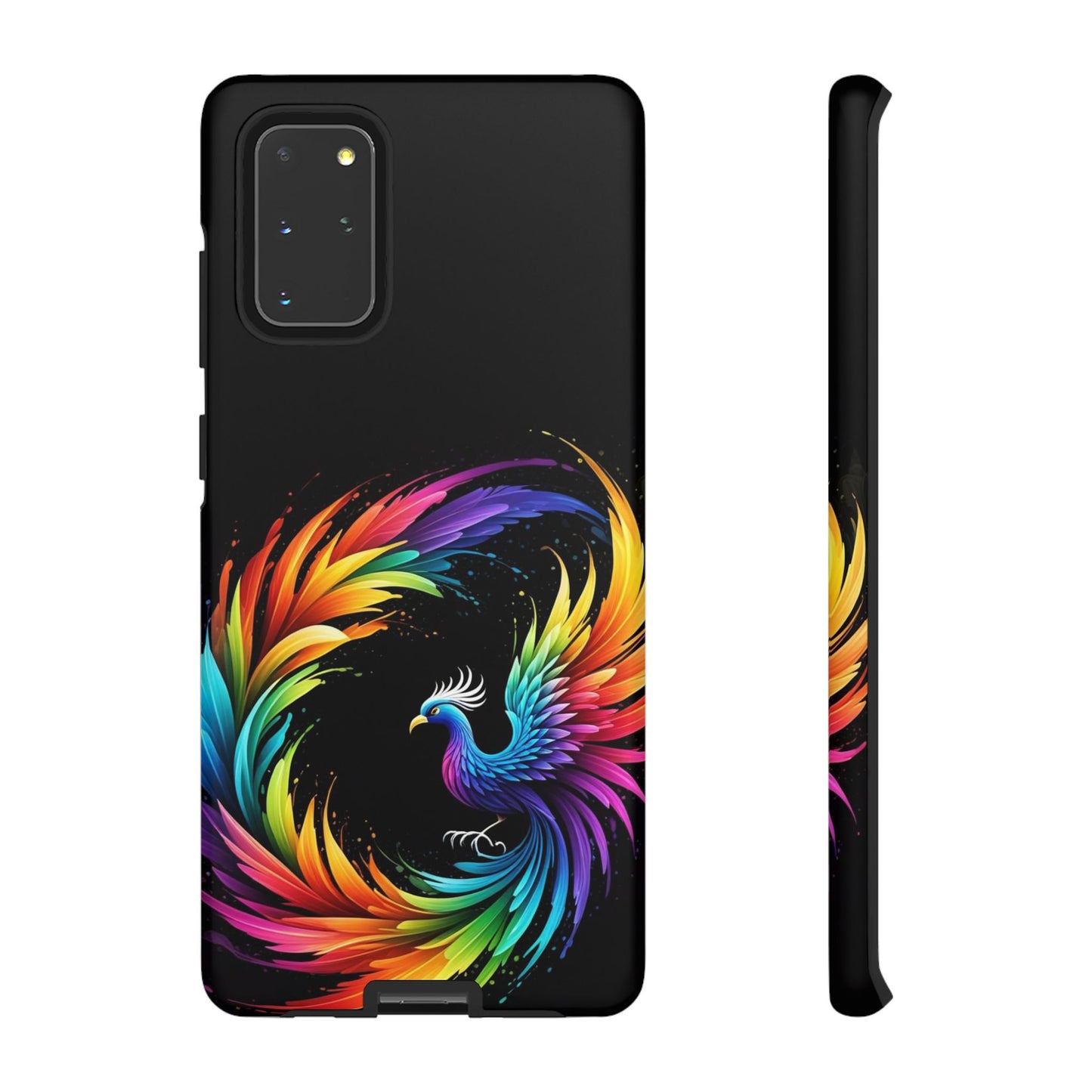 Rainbow Phoenix Design Samsung Phone Case