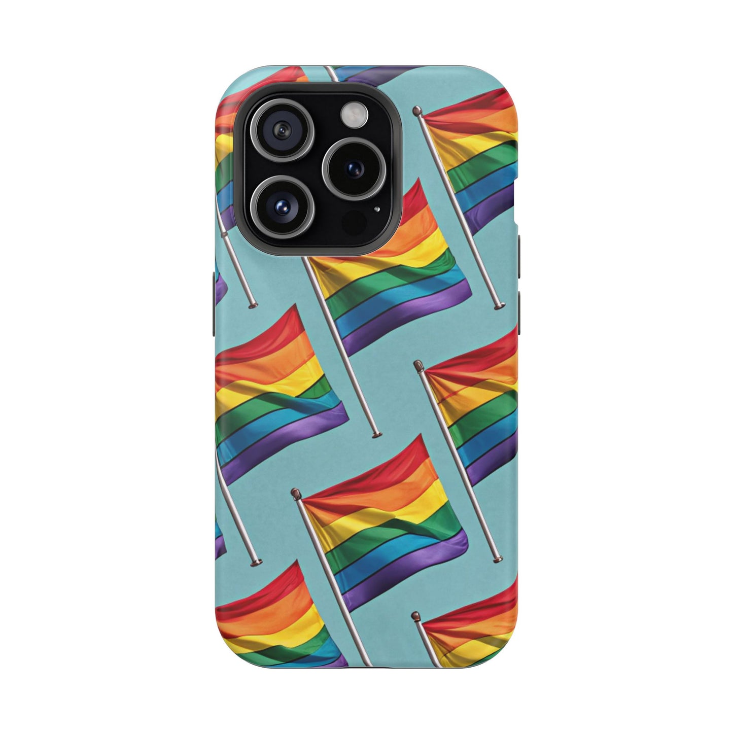 Celebrate Pride Flag iPhone Case
